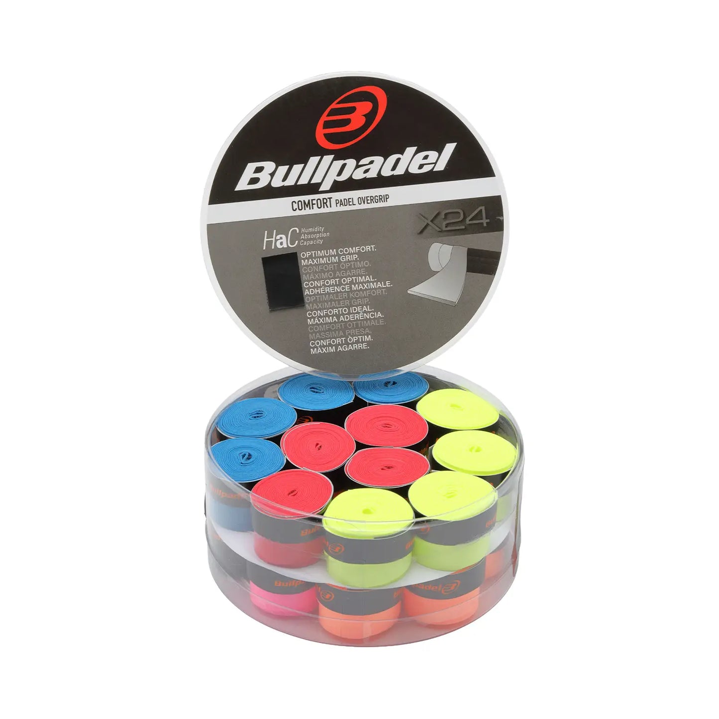 Bullpadel overgrip GB-1605 – įvairių spalvų apvijos padeliui