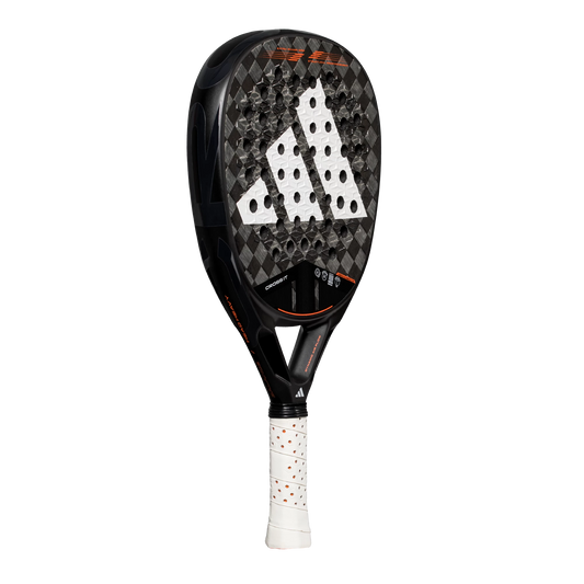 Adidas Cross IT 3.4 padel racket close-up of EVA Soft Performance core and grip