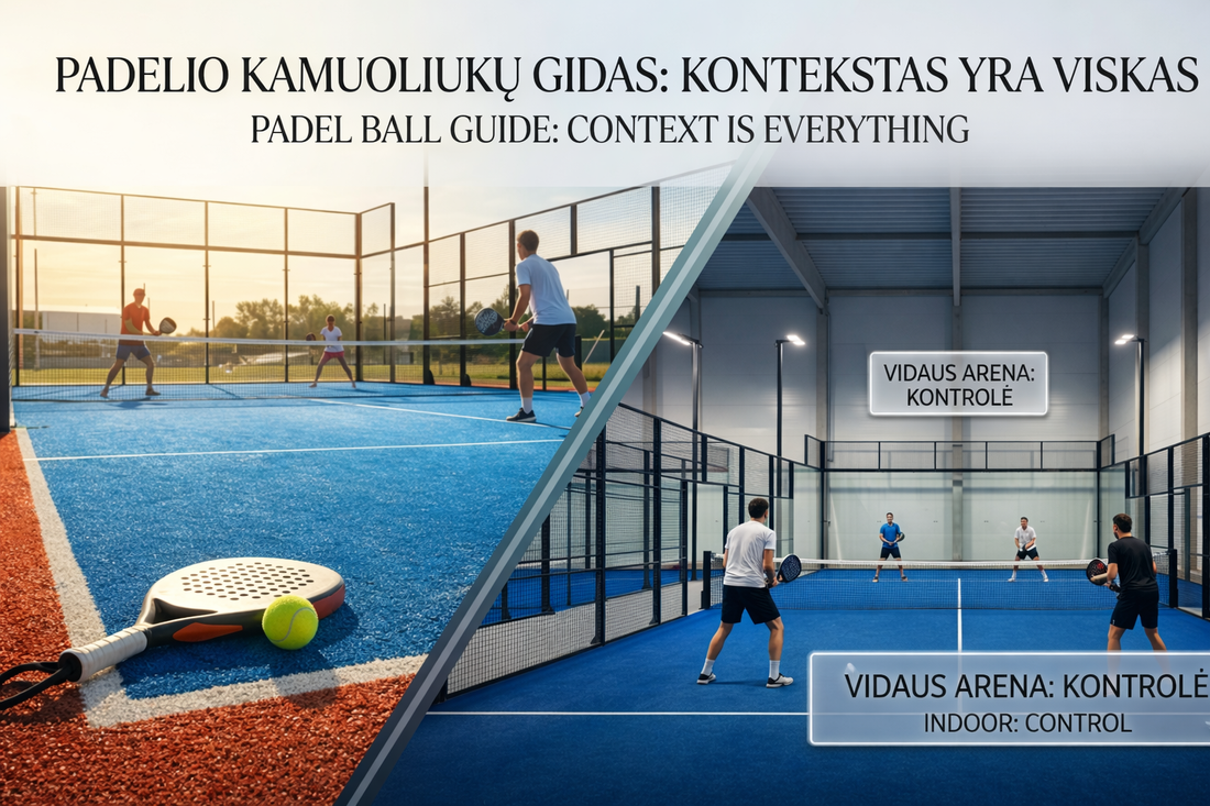 Padelio Kamuoliukų Tipai ir Skirtumai – Gidas 2026