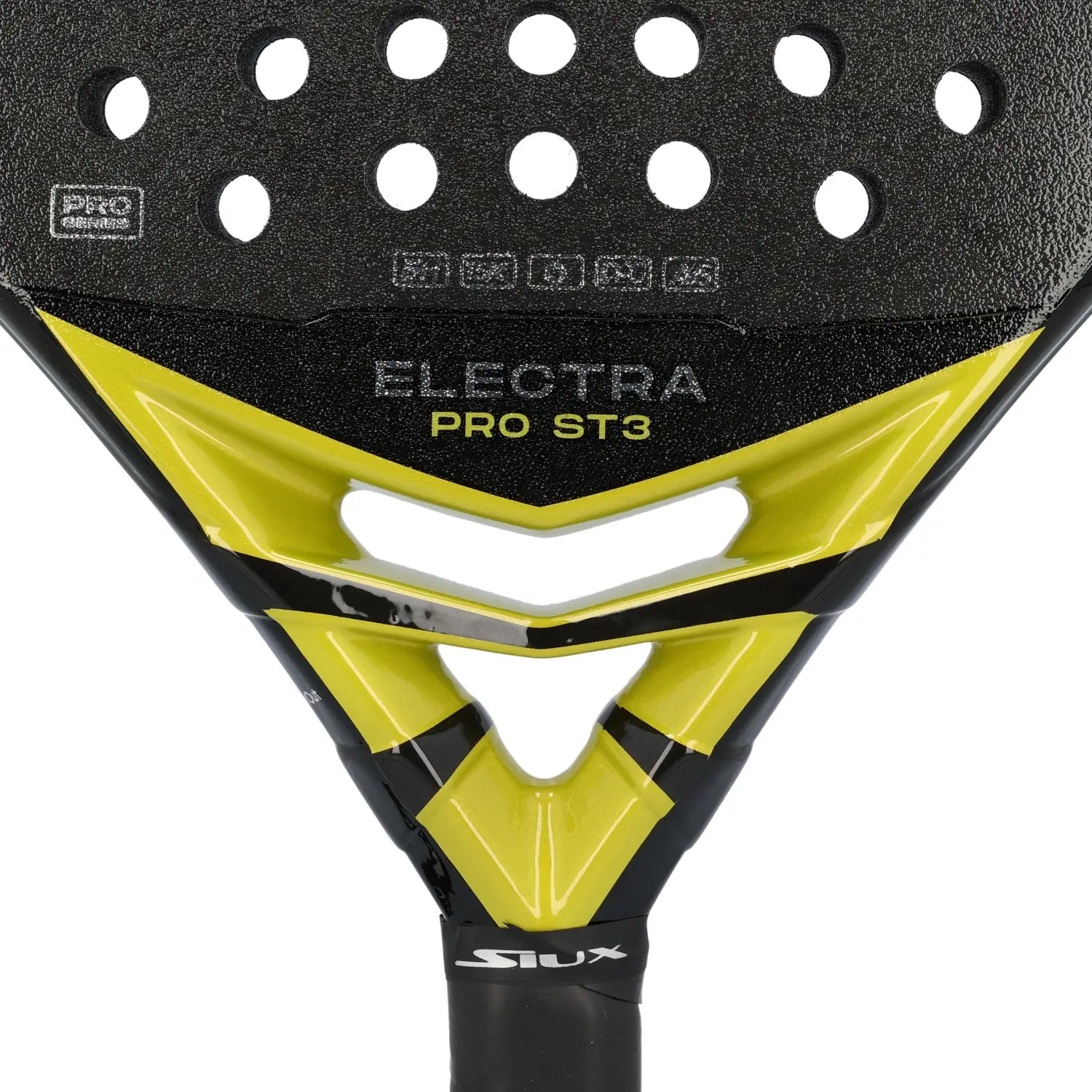 Siux Electra ST3 Pro raketės profilis EVA Hard šerdis

