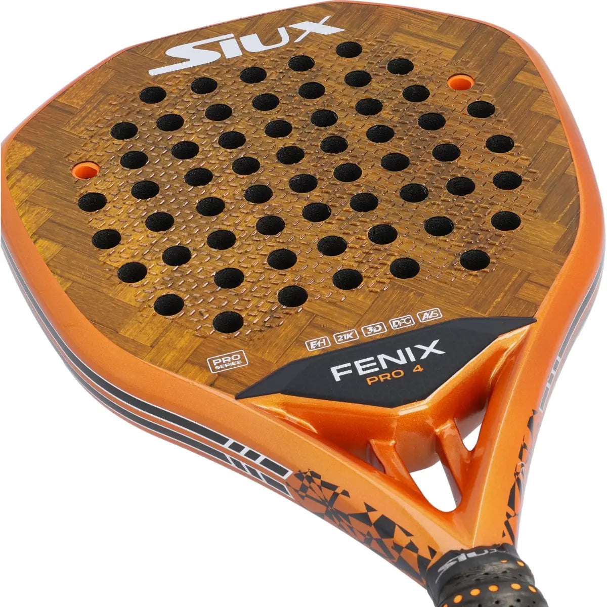 Siux Fenix Pro 4 padel racket anti-vibracijos sistema
