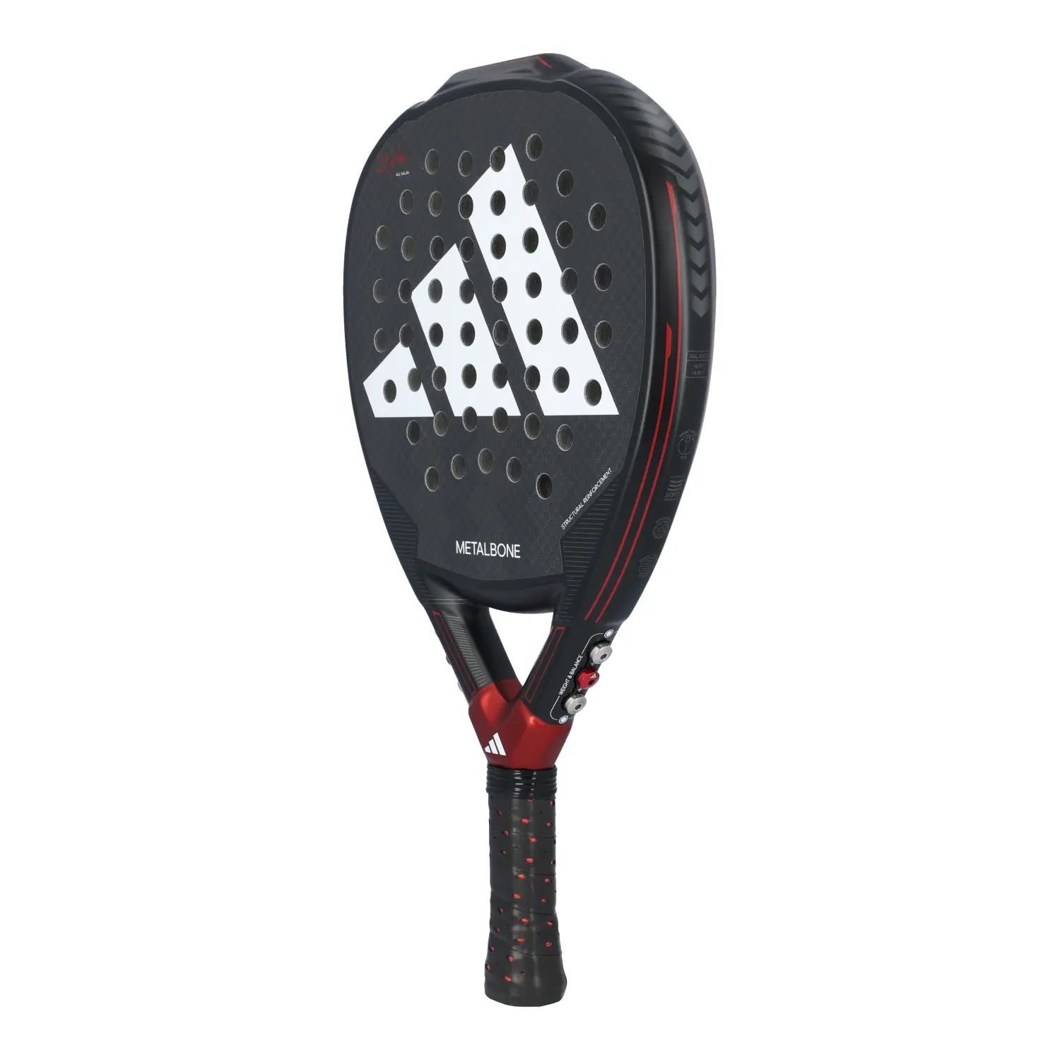 Adidas Metalbone 3.3 raketės paviršius Carbon Aluminized 2 to 1
