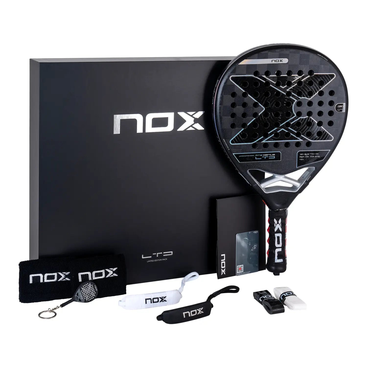 NOX Pack AT Genius Limited Edition 2024 Padelio raketės komplektas