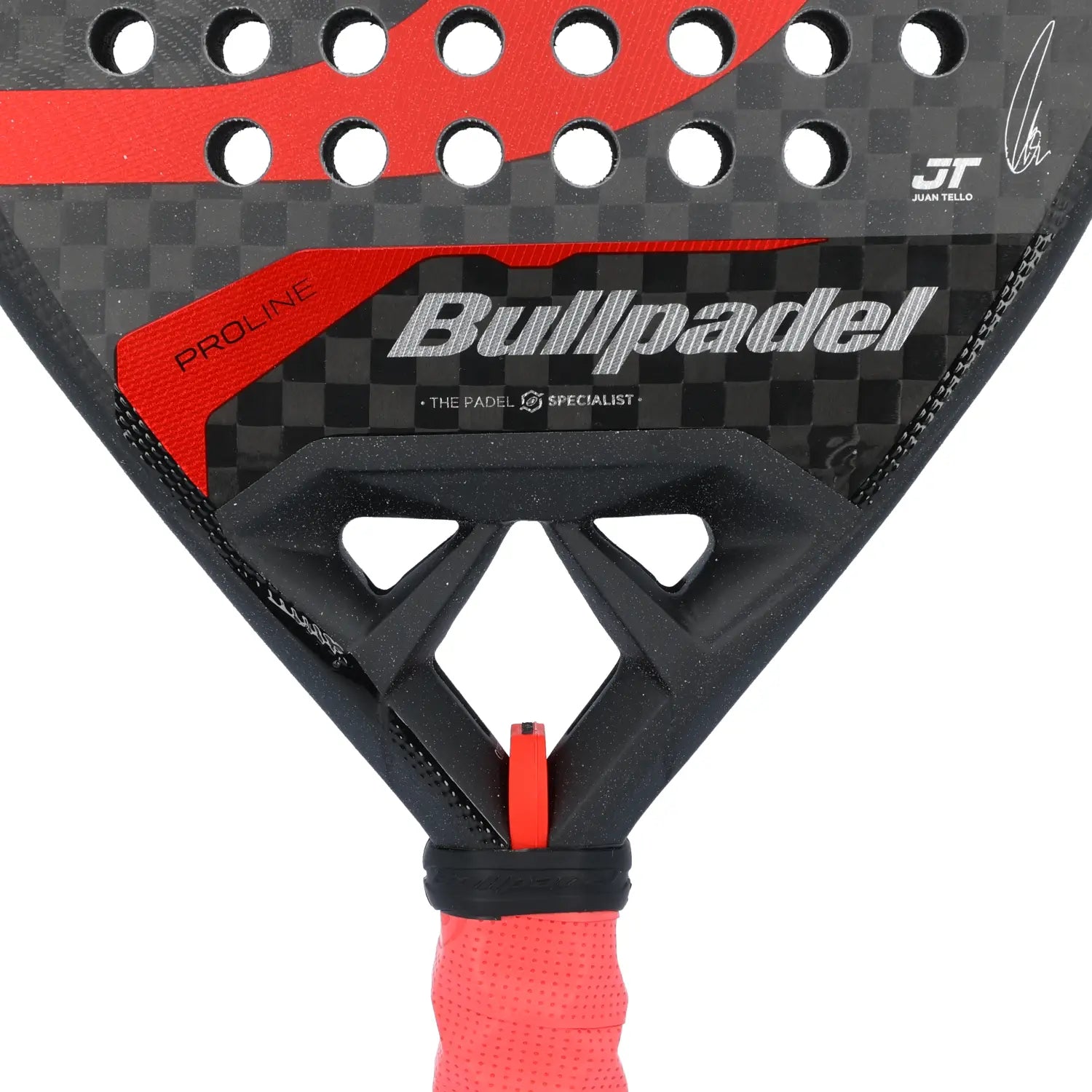 Bullpadel Vertex 04 raketės profilis MultiEVA šerdis
