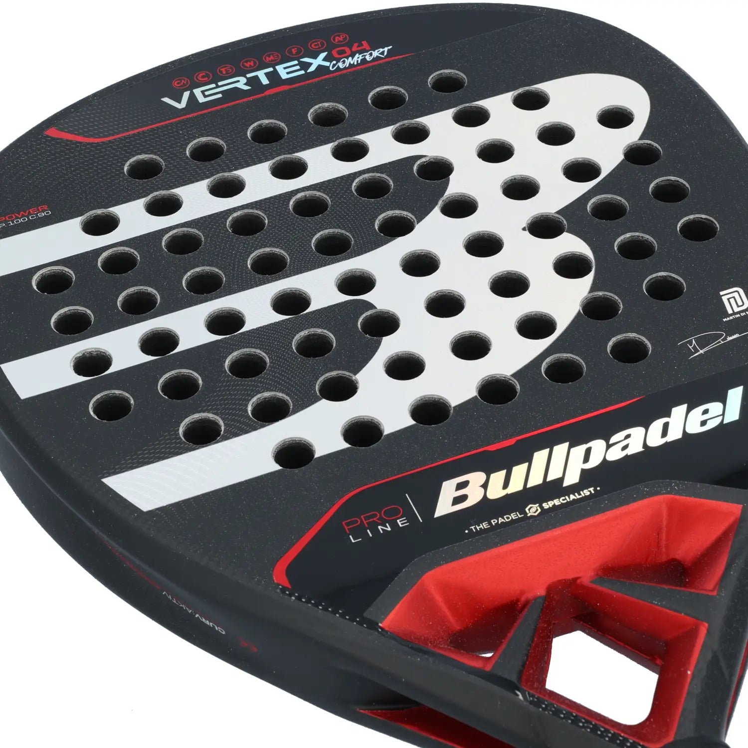 Bullpadel Vertex 04 Comfort Air React Channel aerodinaminis
