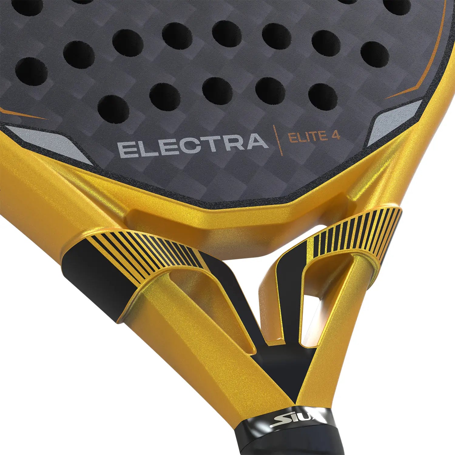 Siux Electra Elite 4 raketės profilis EVA Soft šerdis
