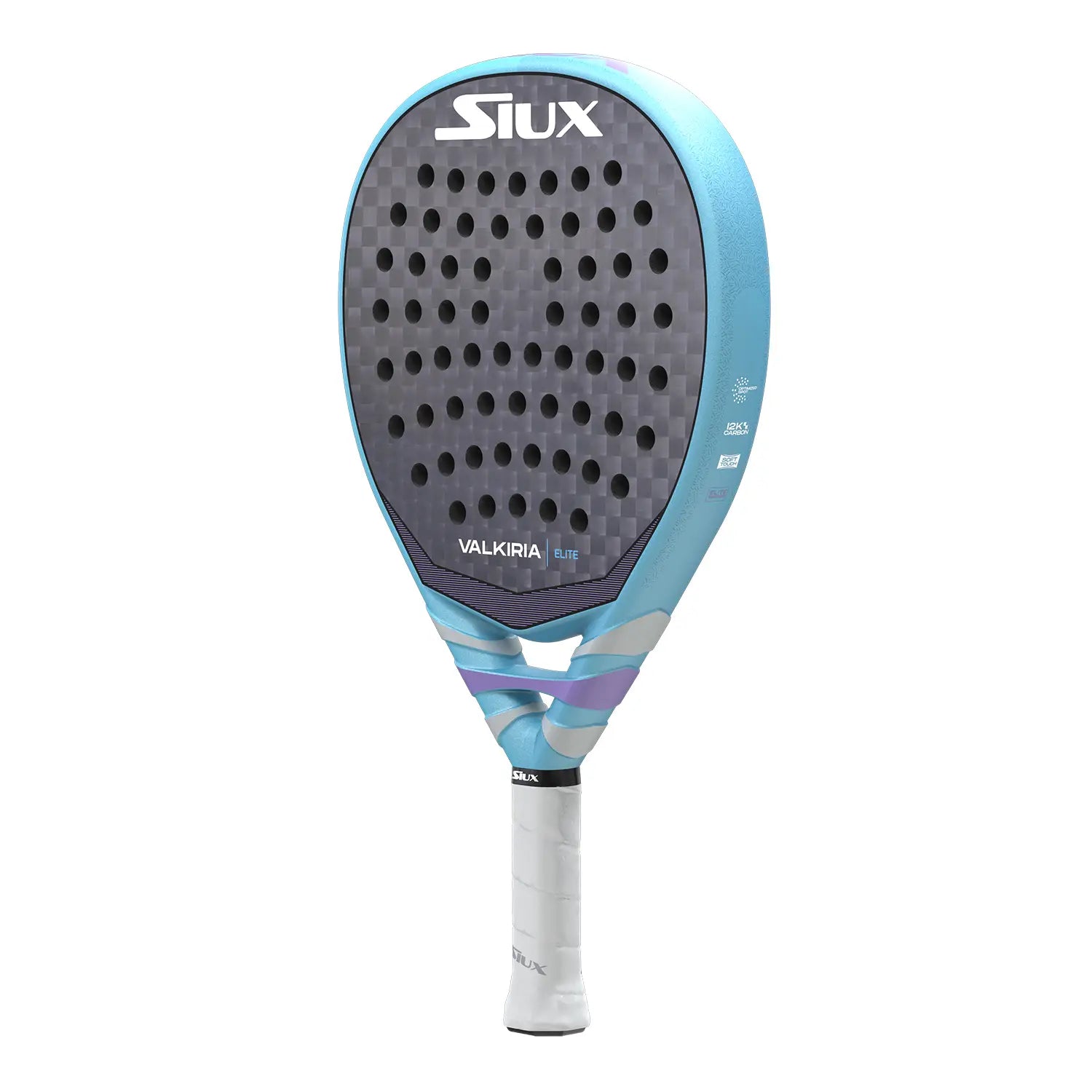 Siux Valkiria Elite 2025 Woman raketės paviršius 12K carbon
