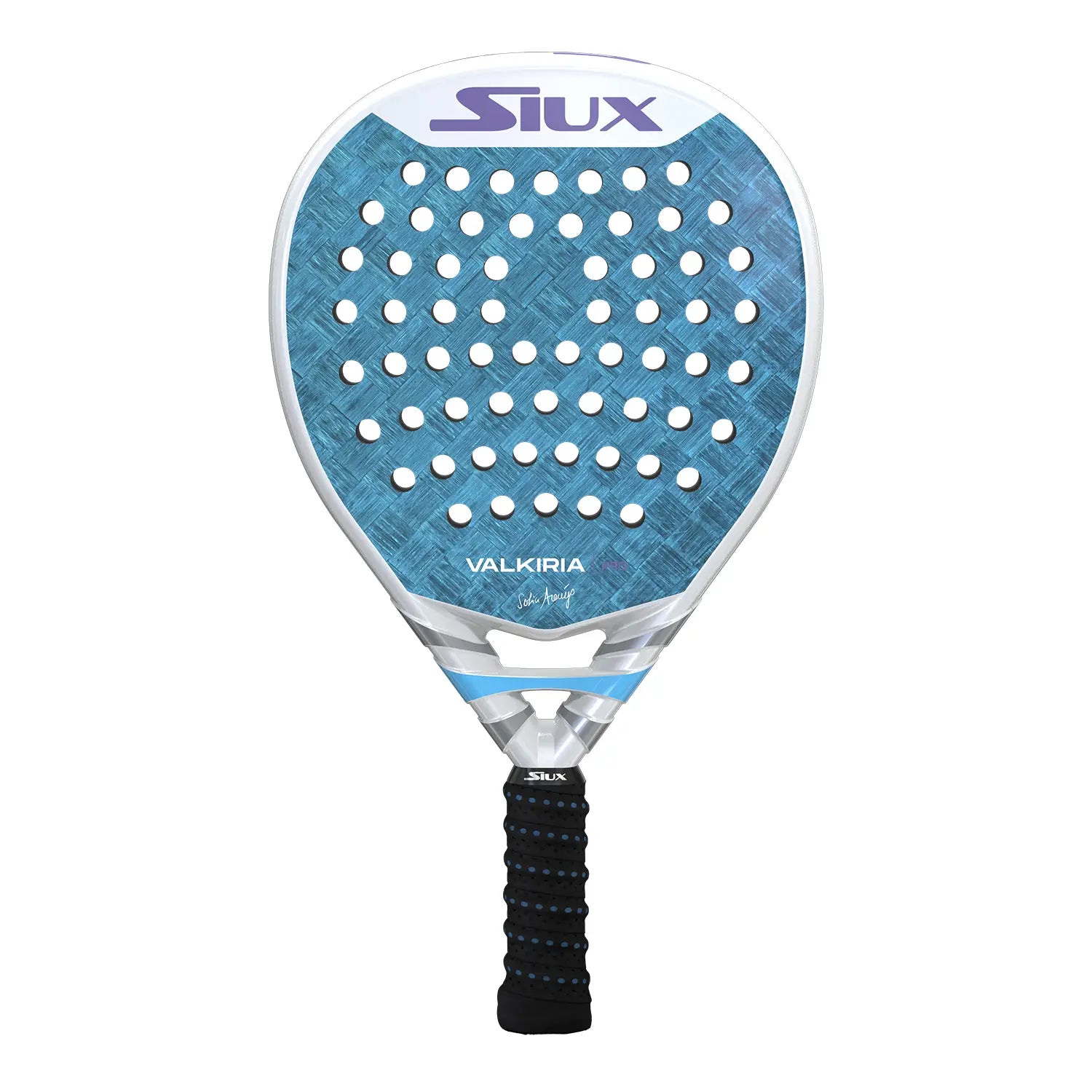 Siux Valkiria Pro 2025 padel racket teardrop lašo padelio raketė 24K carbon
