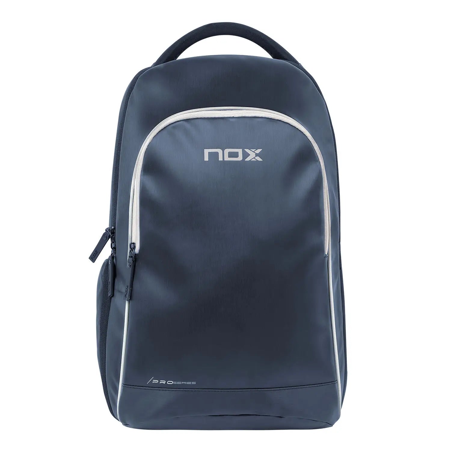 Mėlyna padelio kuprinė Nox Pro Series Azul, profesionalus modelis iš priekio