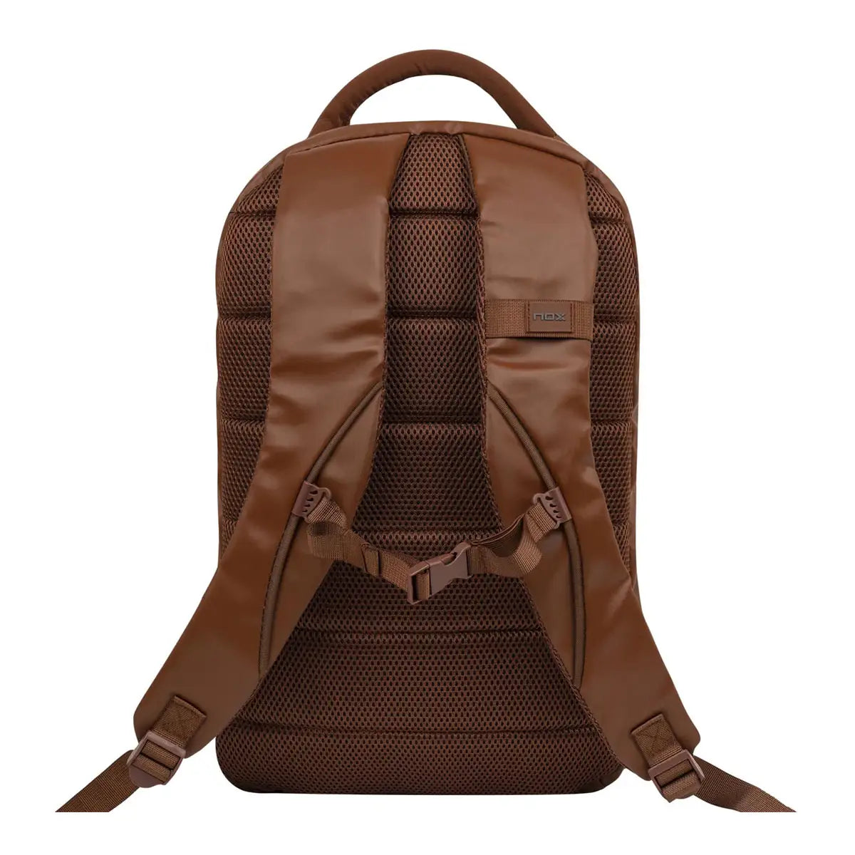 Nox Pro Series Camel Brown kuprinės anatominė nugaros apsauga ir petnešos