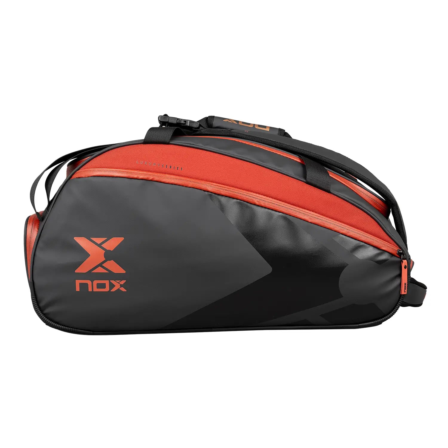 NOX Luxury Open Series kuprinė juoda-raudona - pagrindinis vaizdas
