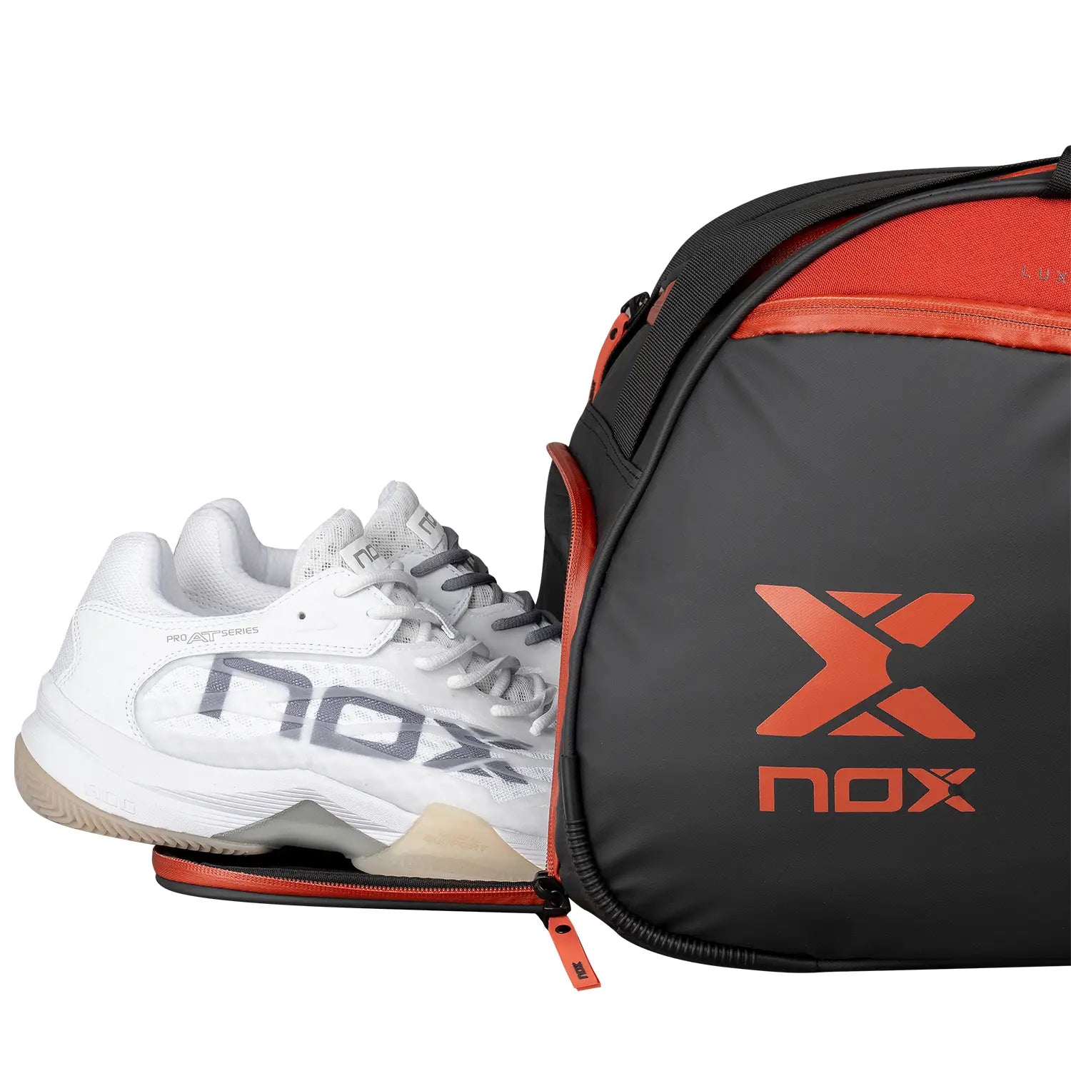 NOX Luxury Open Series juoda raudona - avalynės skyrius