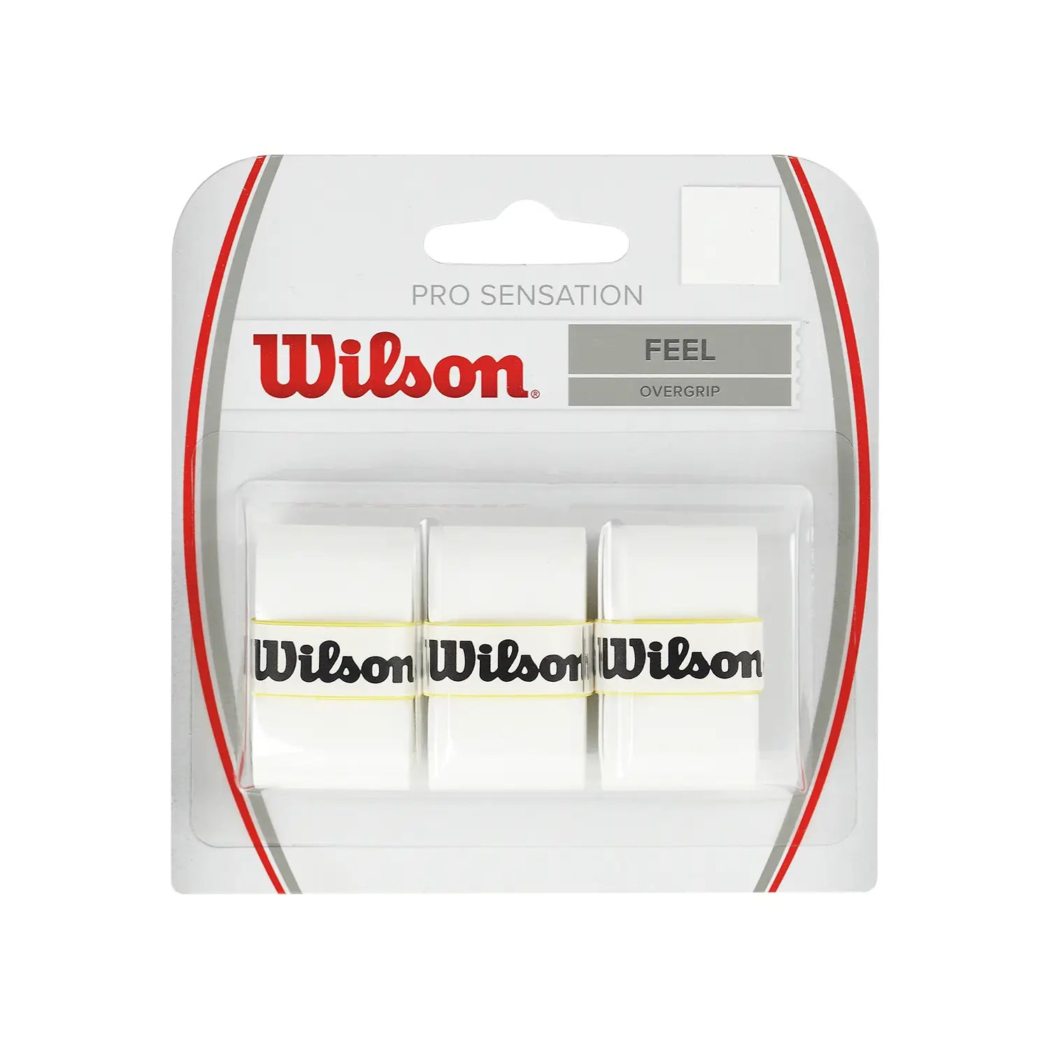 Wilson Pro Sensation overgrip 3 vnt white balta padelio apvijos ultra-thin
