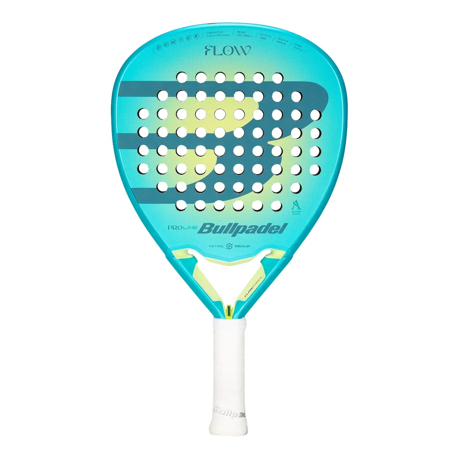Bullpadel Flow 25 Woman Alejandra Salazar padel racket moterims padelio raketė
