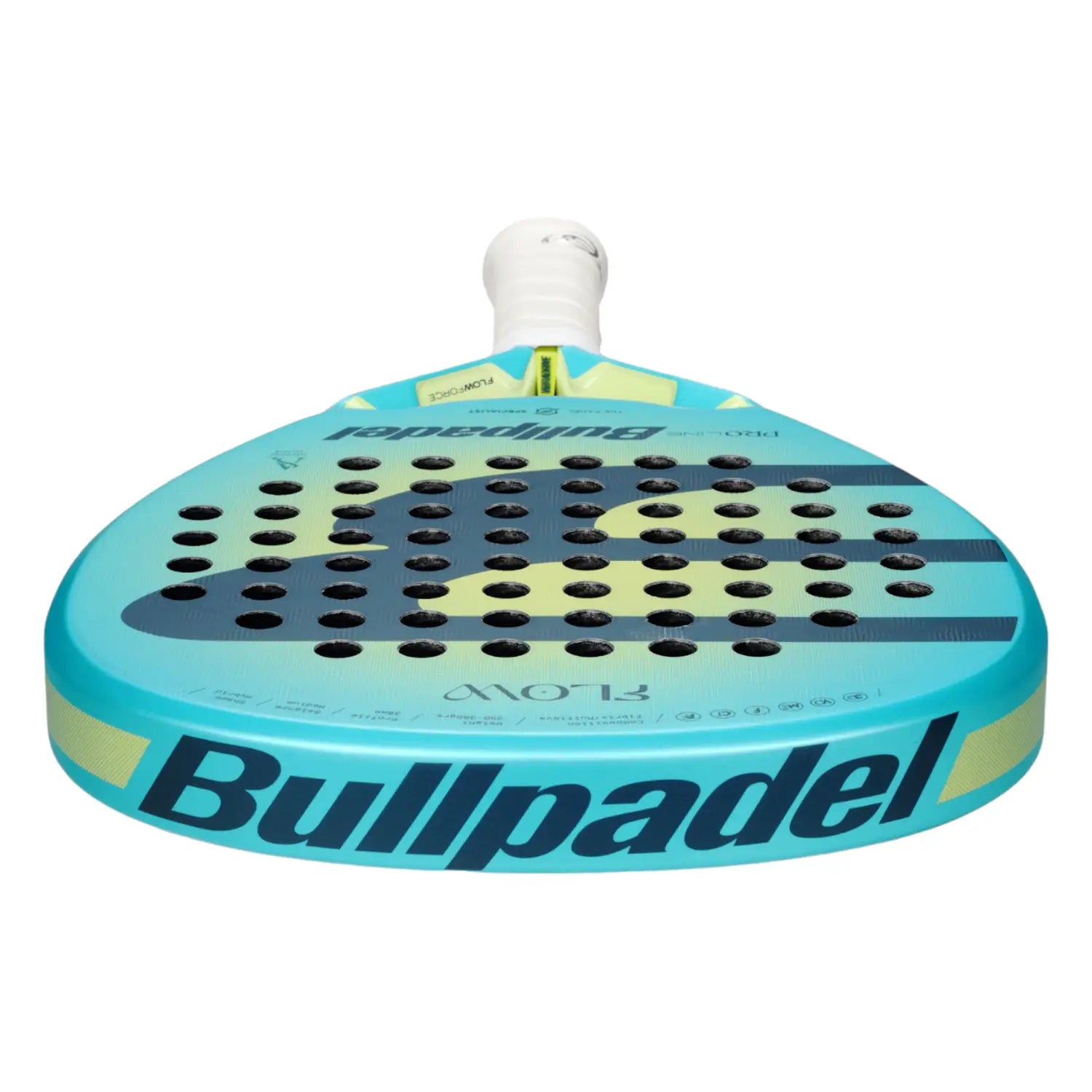 Bullpadel Flow 25 Woman raketės profilis MultiEVA šerdis
