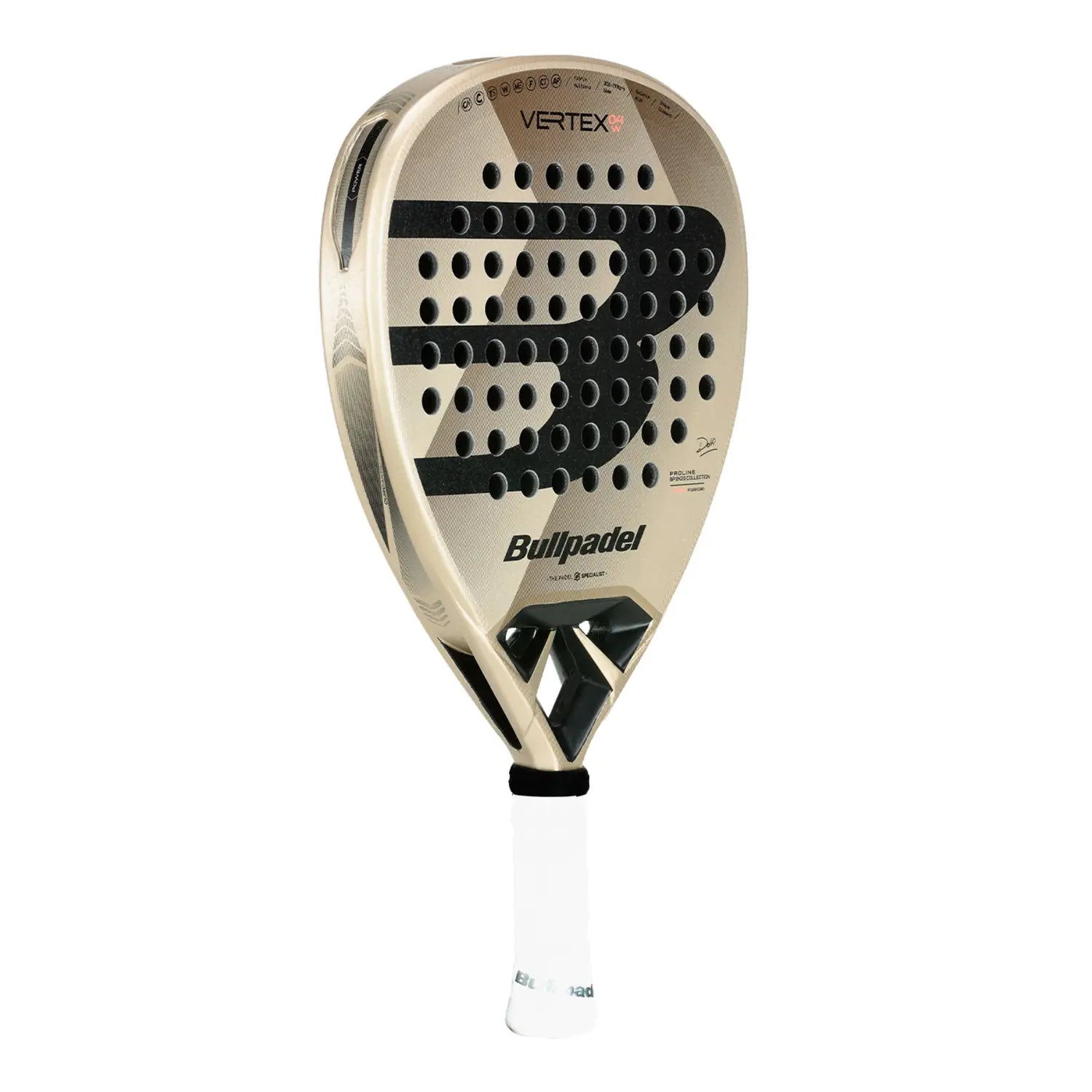 Bullpadel Vertex 04 25 Women raketės paviršius Xtend Carbon 12K
