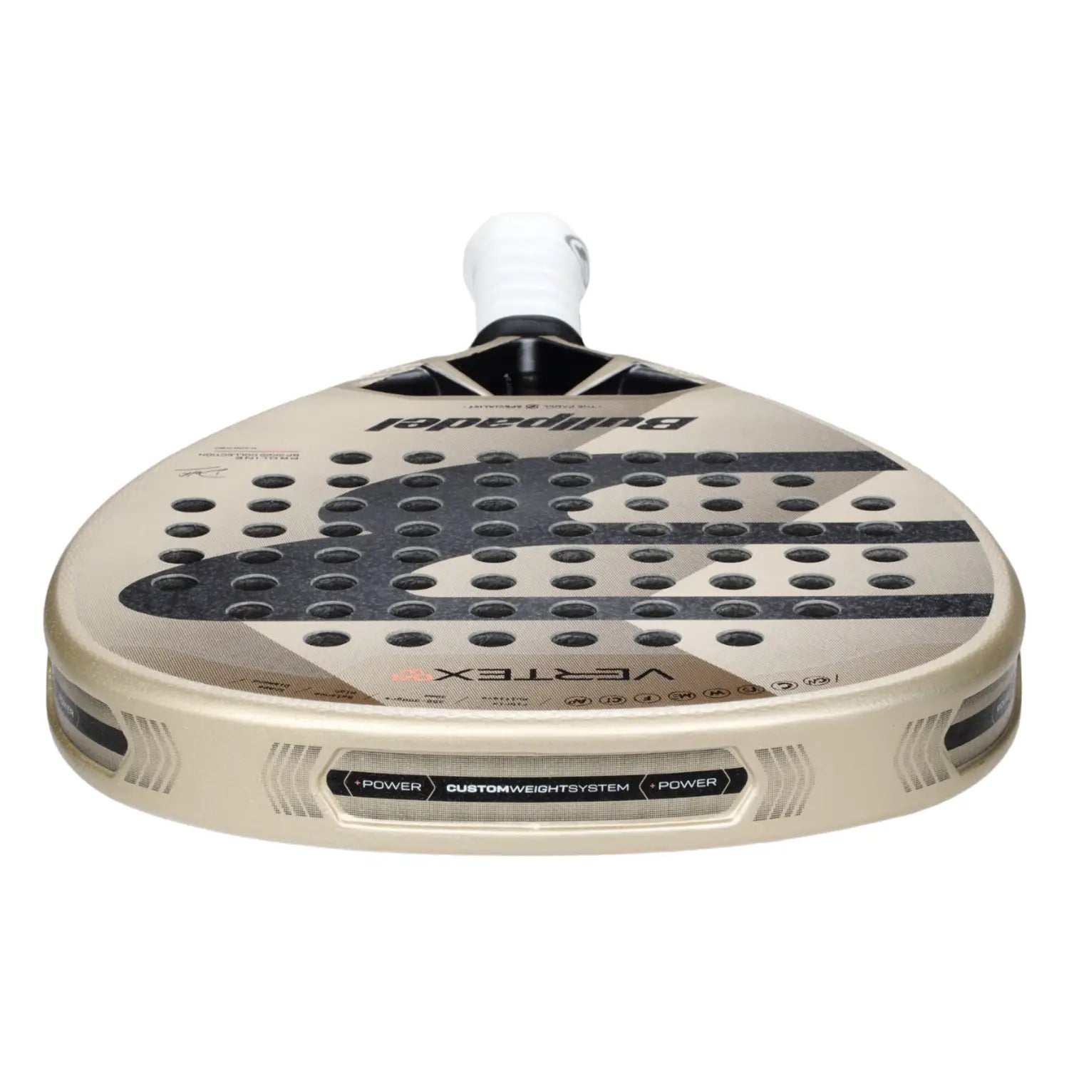 Bullpadel Vertex 04 25 Women raketės profilis MultiEVA šerdis
