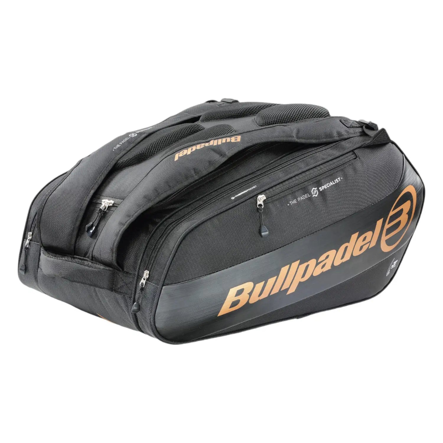 Bullpadel Vertex krepšys juoda spalva 2 raketėms
