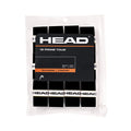 HEAD Prime Tour Black 12 vnt. juodų padelio ir teniso raketės apvijų pakuotė