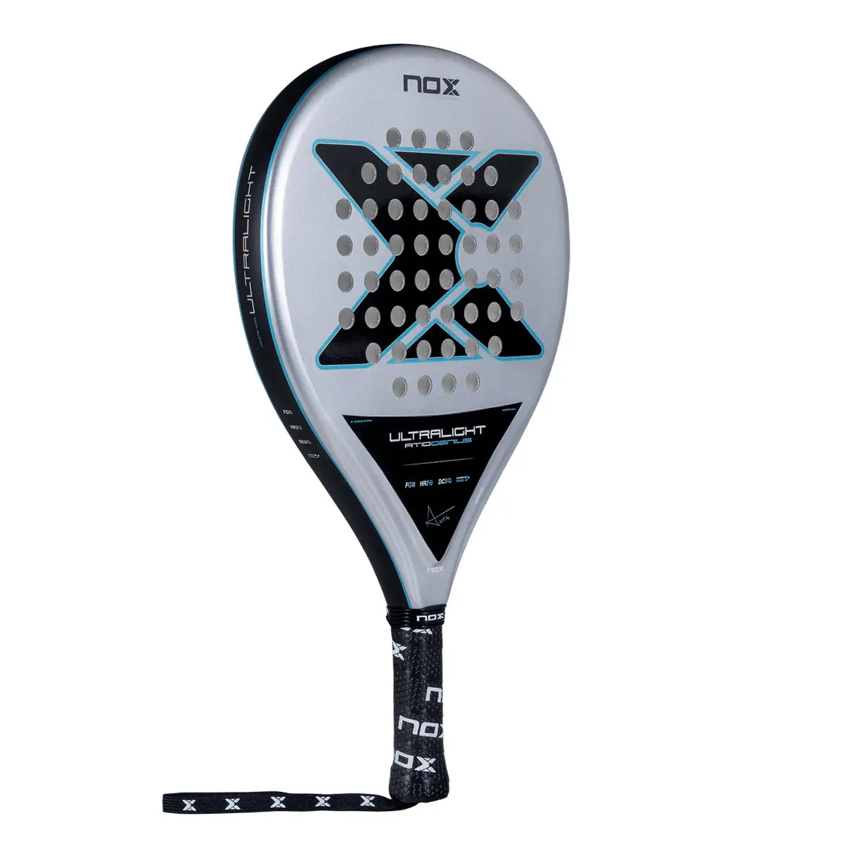 NOX AT10 Genius Ultralight raketės paviršius fiberglass
