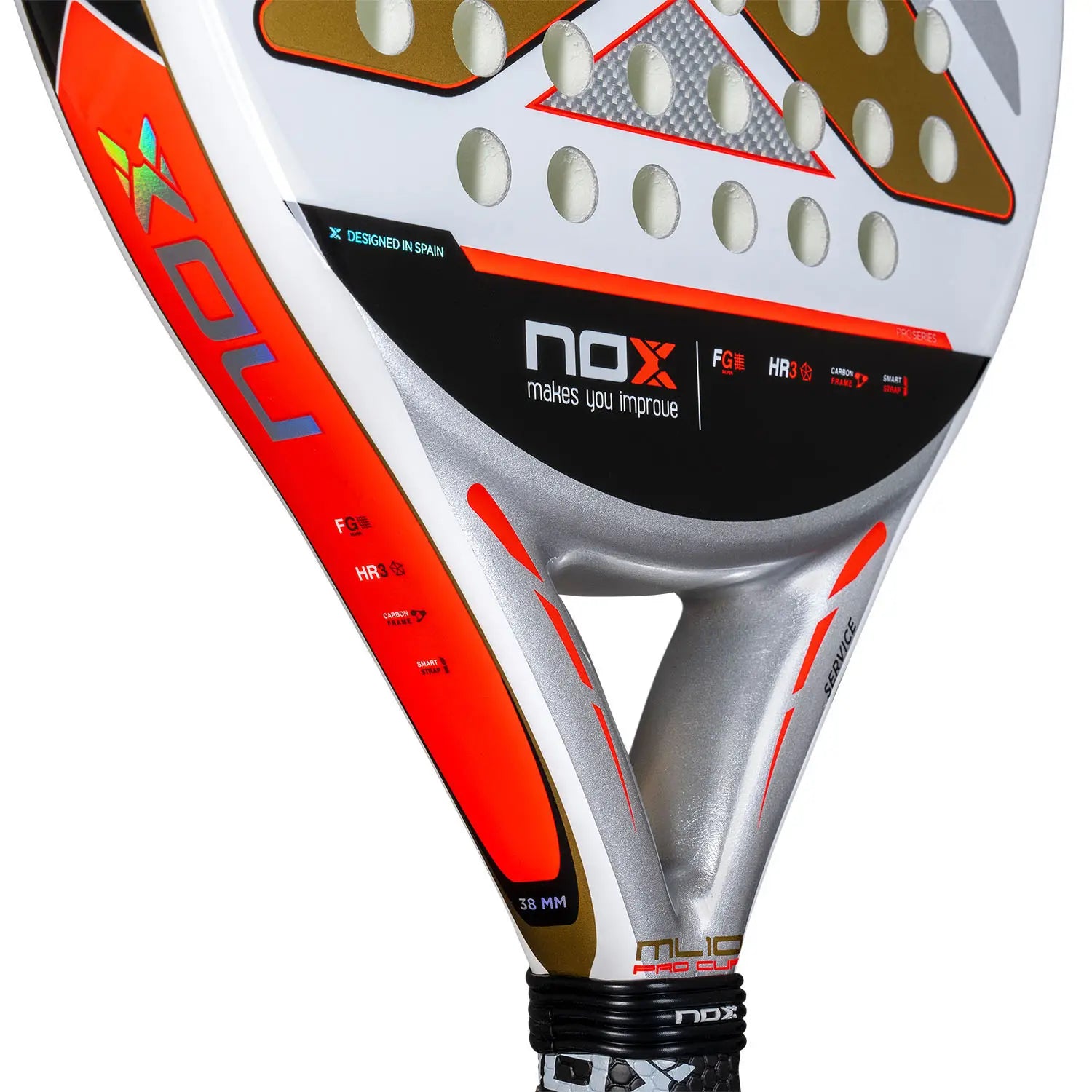 Nox ML10 Pro Cup COORP raketės rėmo detalė