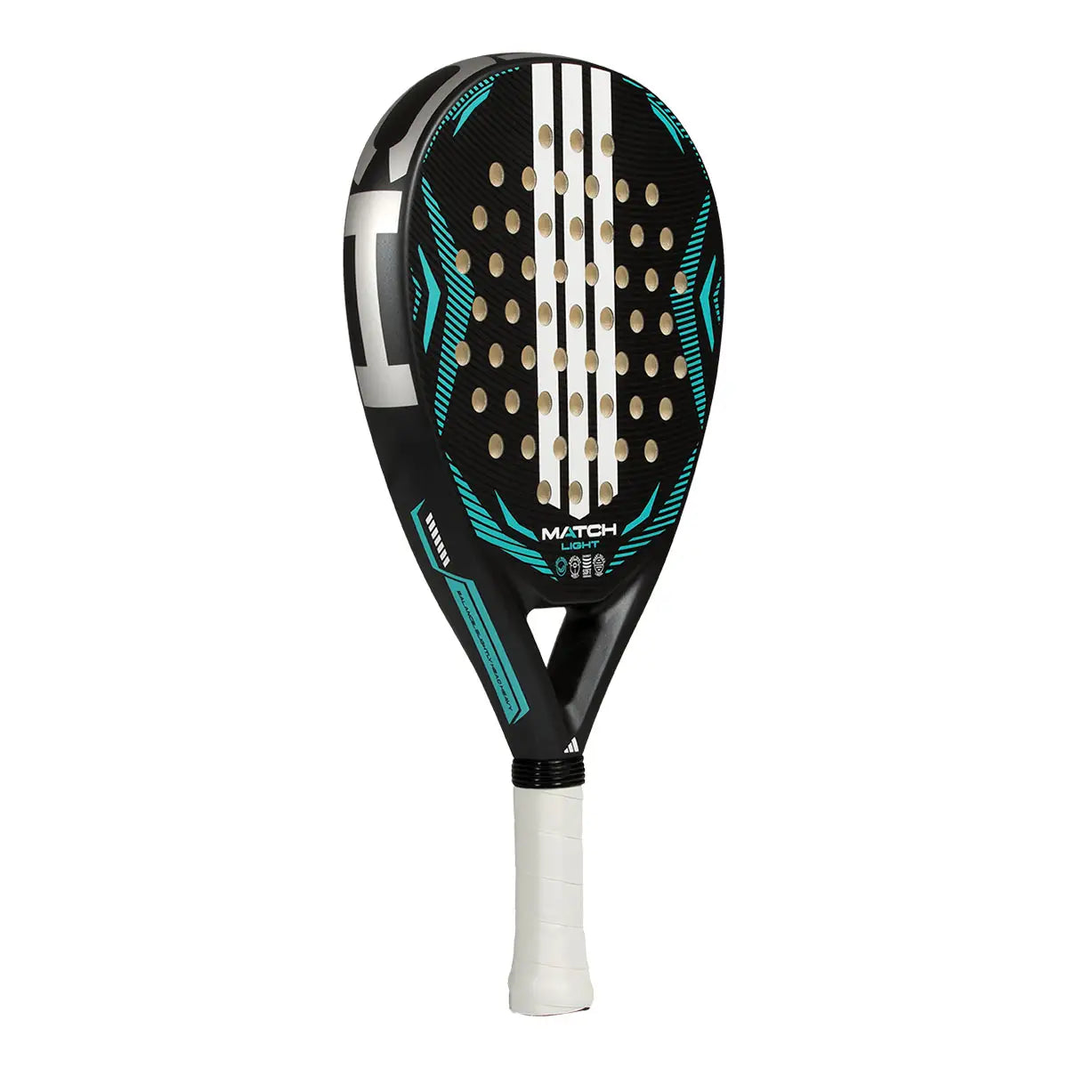 Adidas Match Light 2026 padelio raketė iš šono