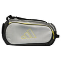 Adidas Tour 2026 Silver padelio krepšys – vaizdas iš priekio