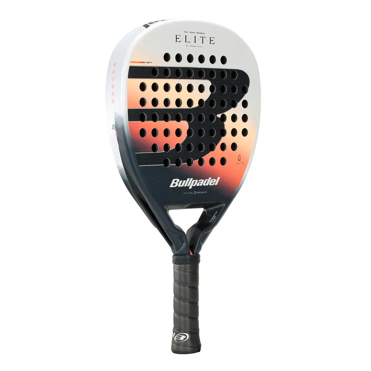 Bullpadel Elite 26 Woman padelio raketė priekinis vaizdas su Elite dizainu
