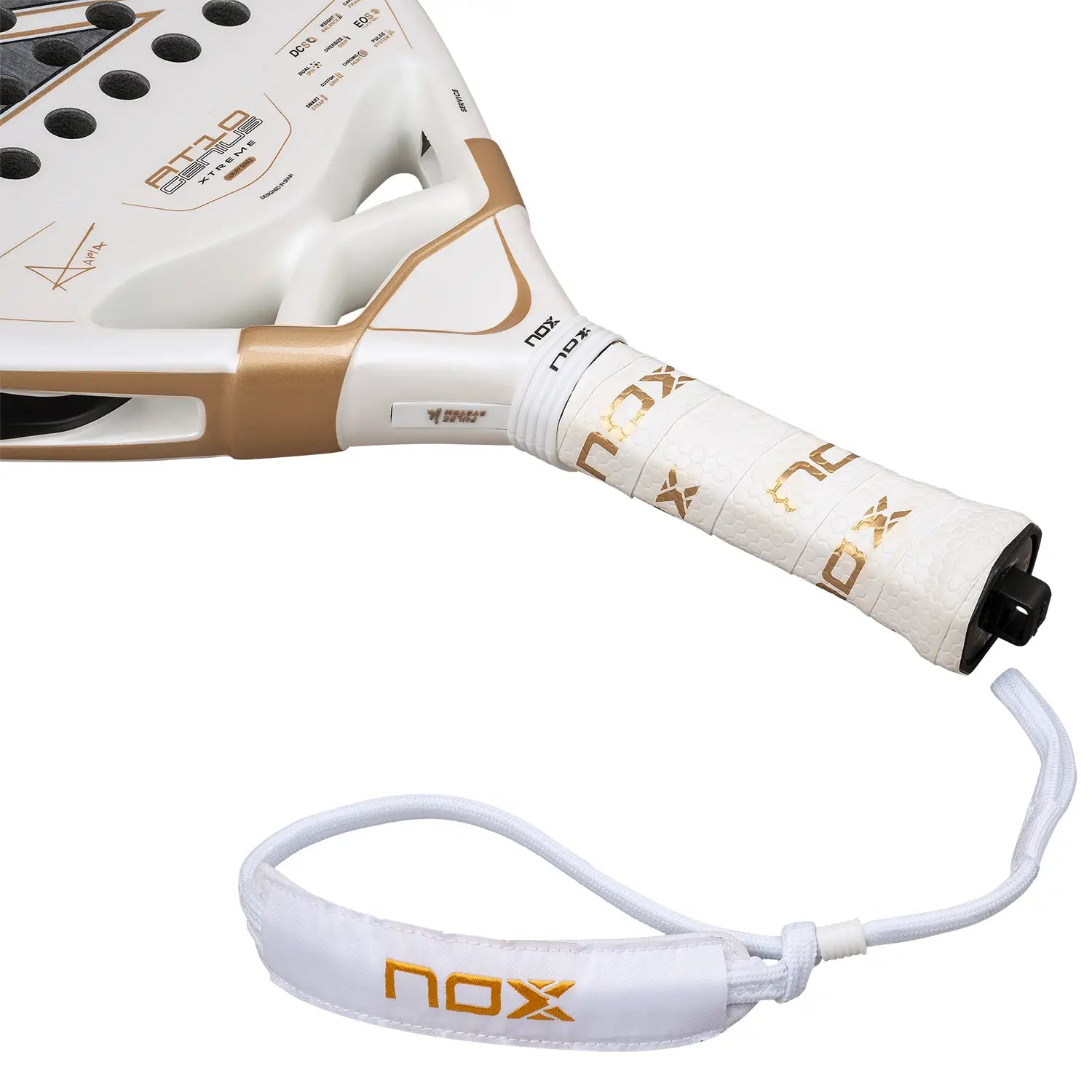 NOX AT10 Genius raketės rankena su Smartstrap sistema