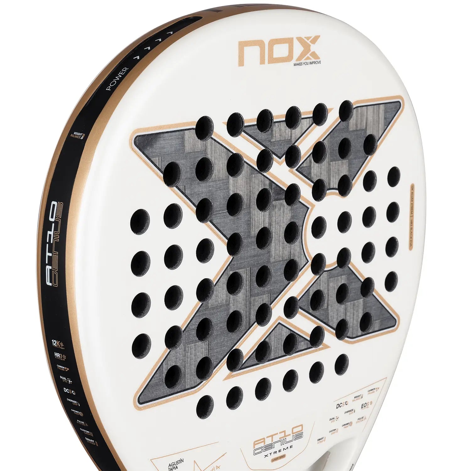 NOX AT10 12K anglies pluošto paviršiaus tekstūra
