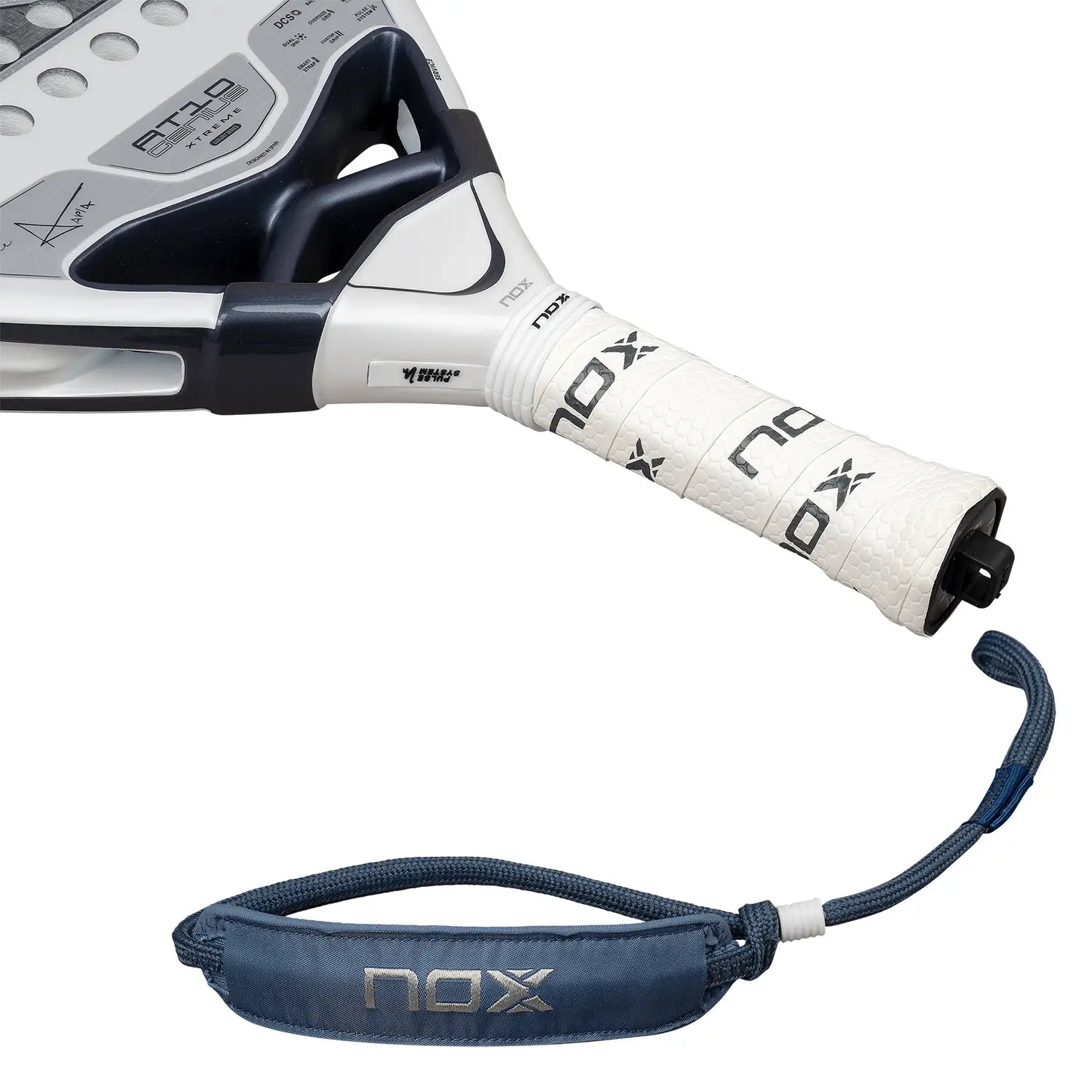 NOX AT10 Genius raketės rankena su Smartstrap sistema