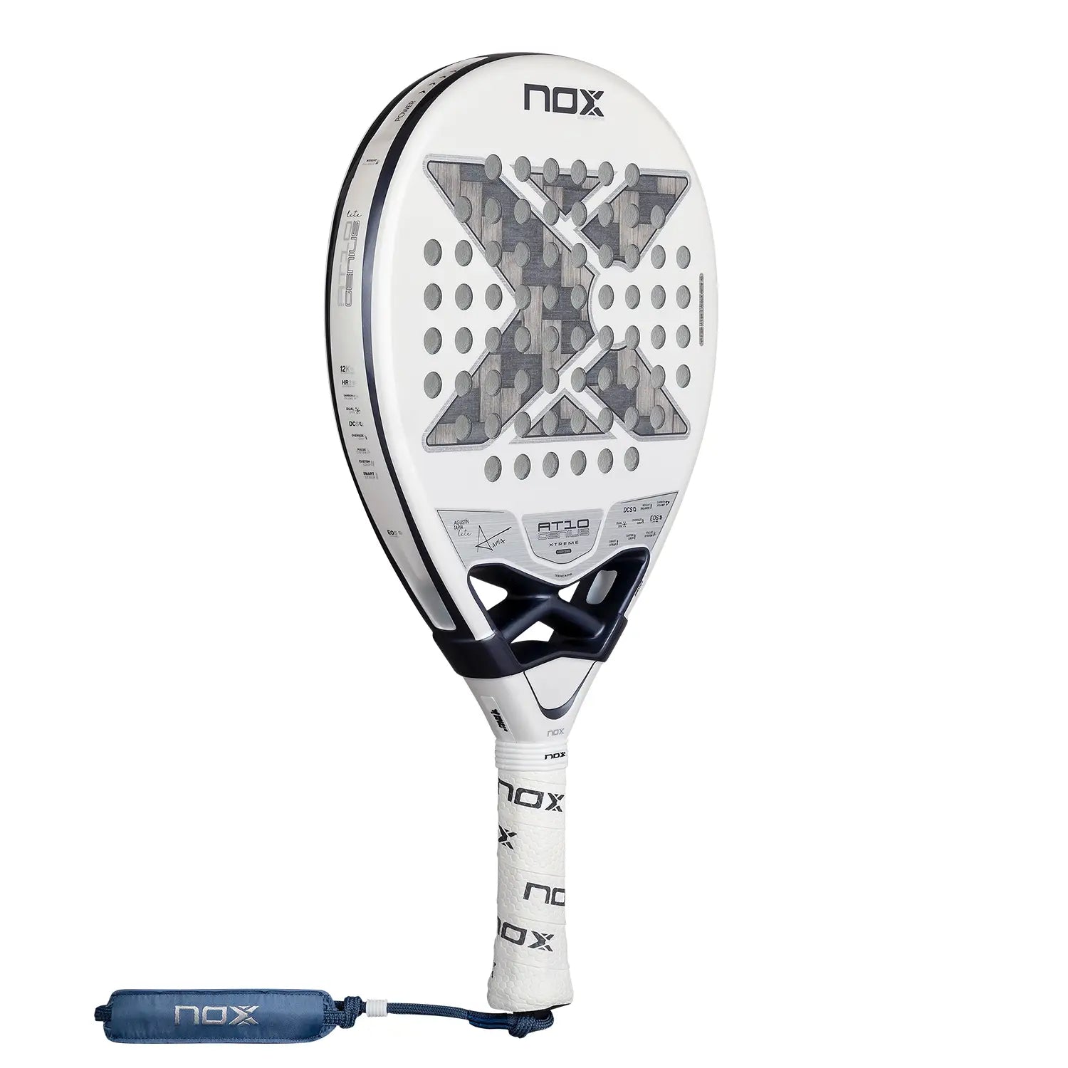 NOX AT10 Genius 12K raketės paviršius su aliuminio technologija
