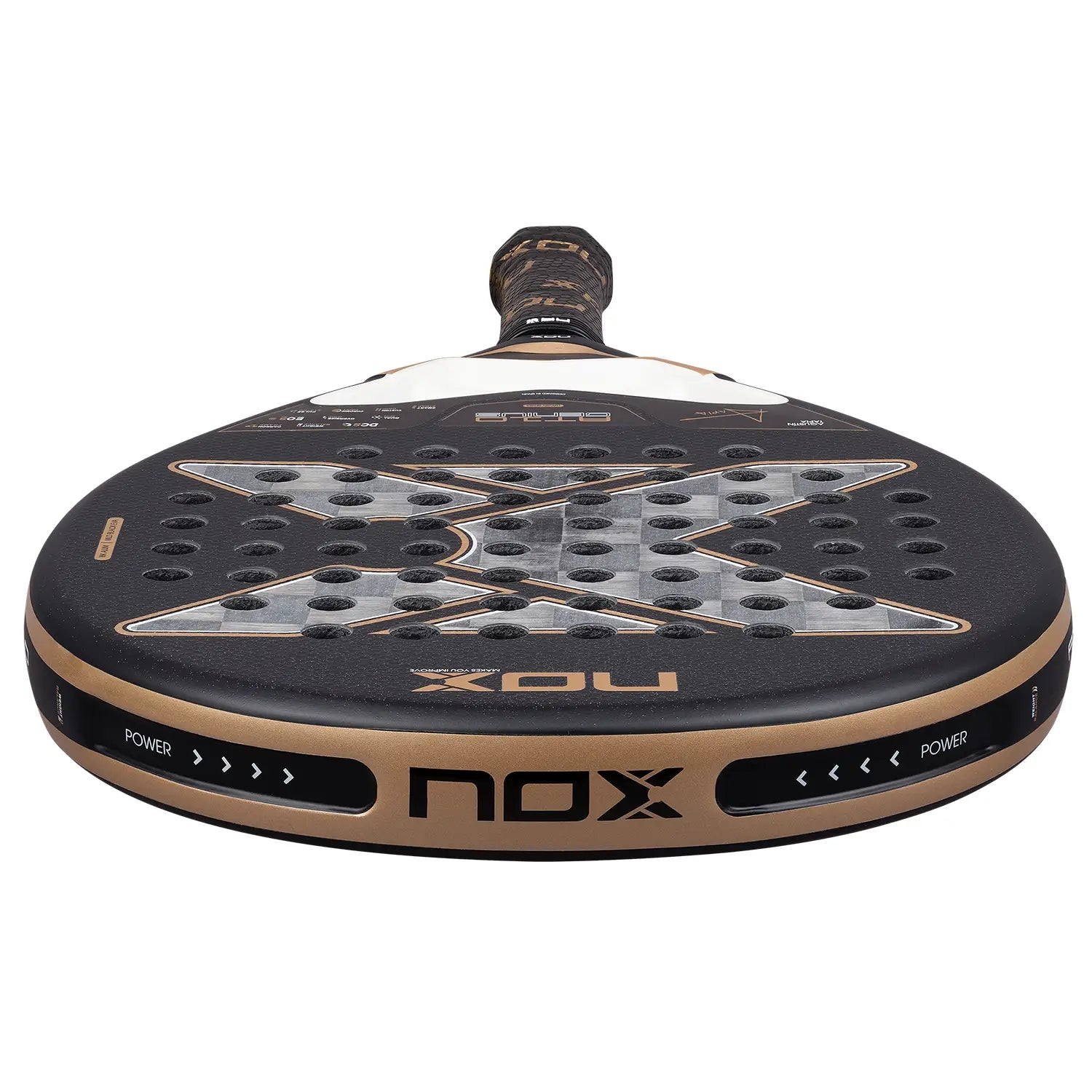 NOX AT10 18K anglies pluošto paviršiaus tekstūra