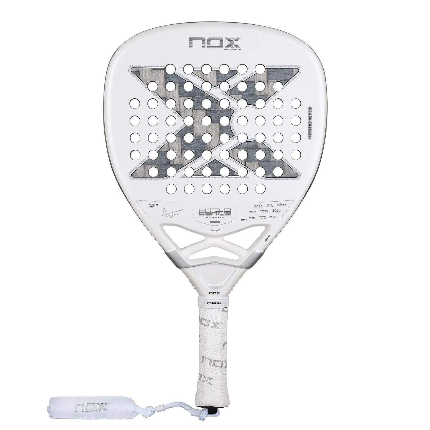 NOX AT10 Genius Attack 12K Alum Xtrem Agustin Tapia 2026 puolimo raketė