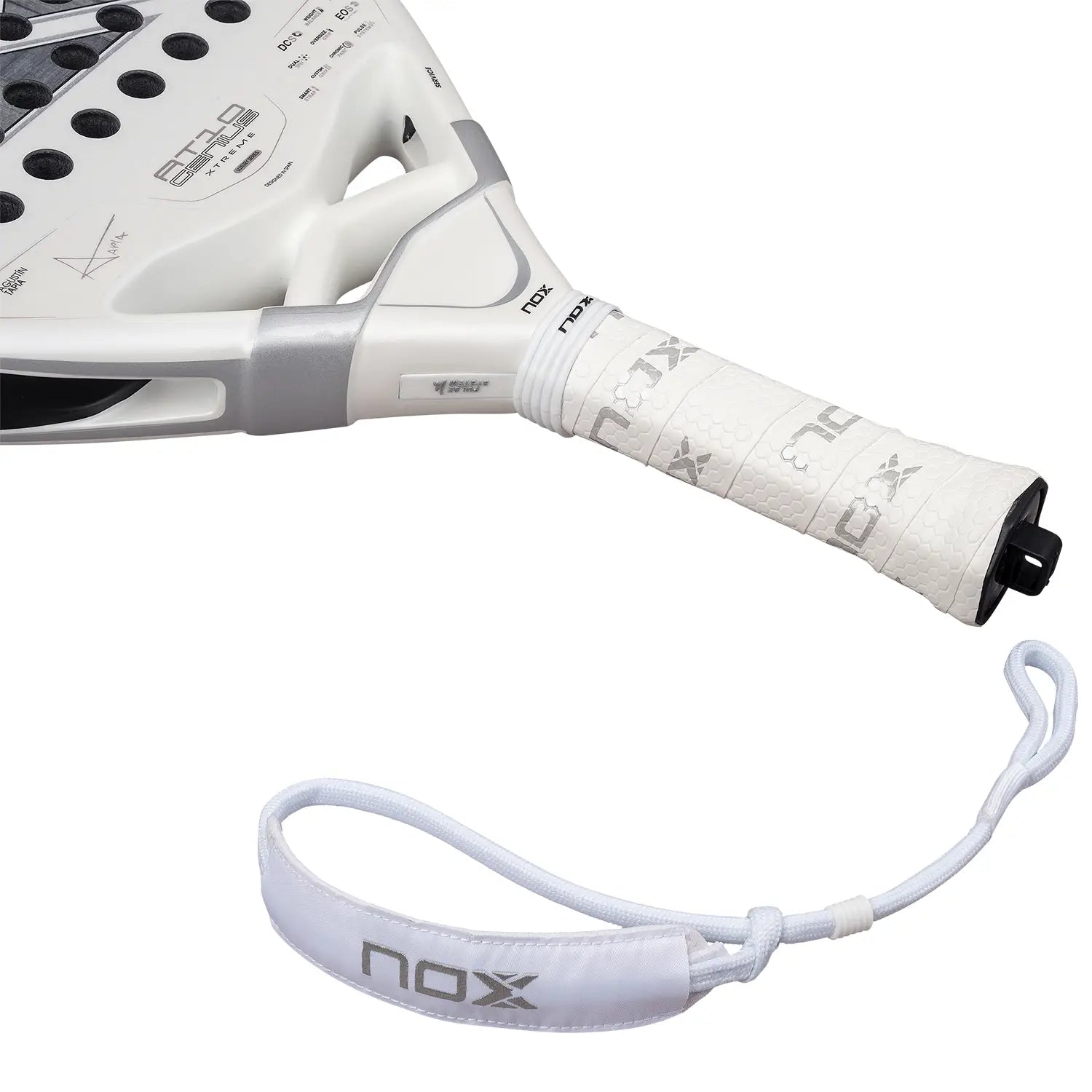 NOX AT10 Genius raketės rankena su Smartstrap sistema