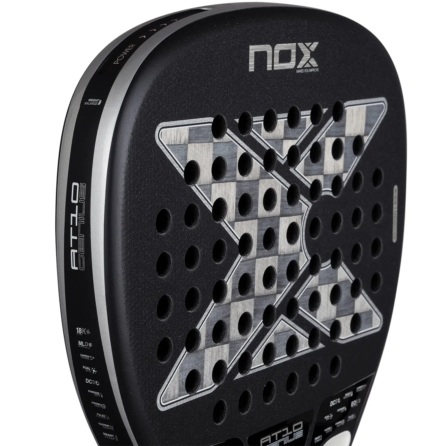 NOX AT10 Attack 18K anglies pluošto premium paviršius
