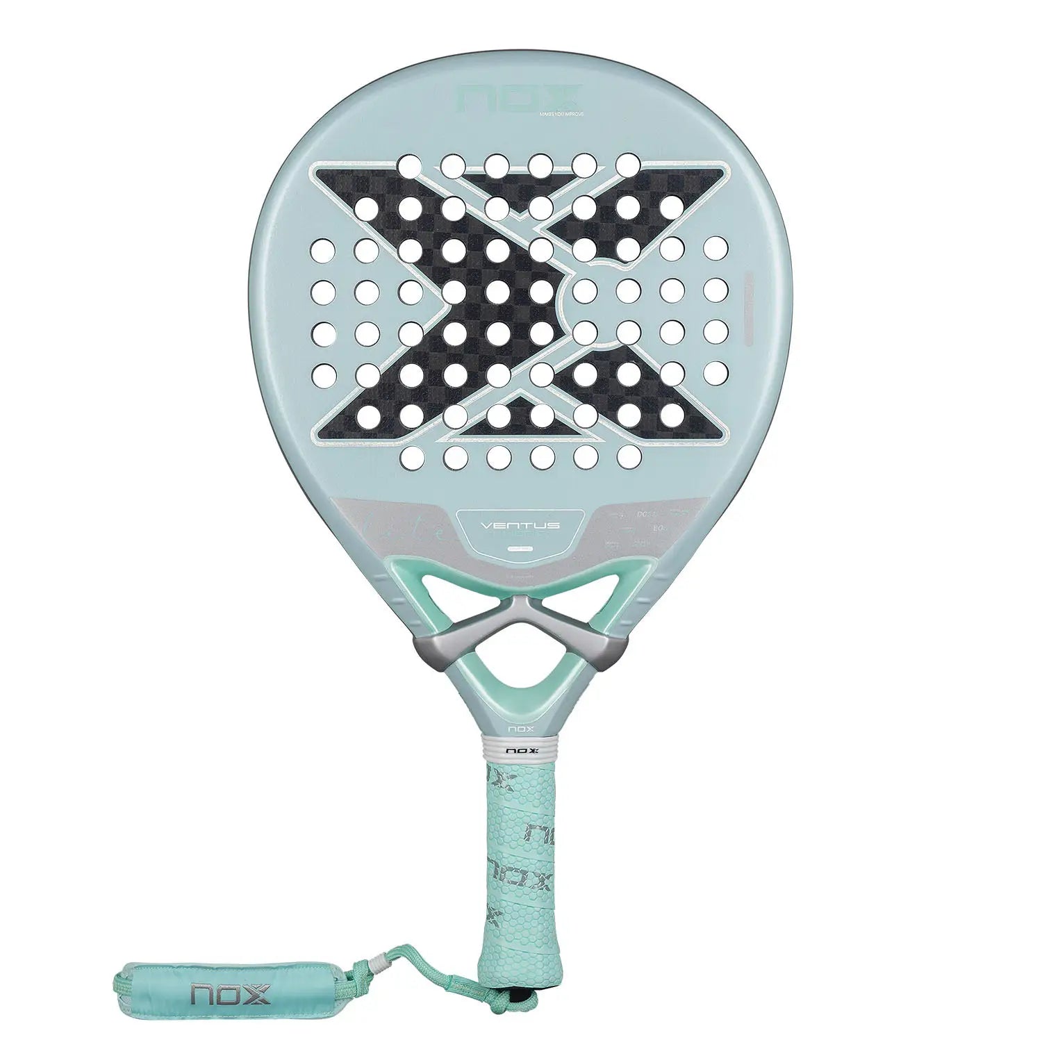 NOX Ventus Hybrid 12K Lite 2026 lengva padelio raketė