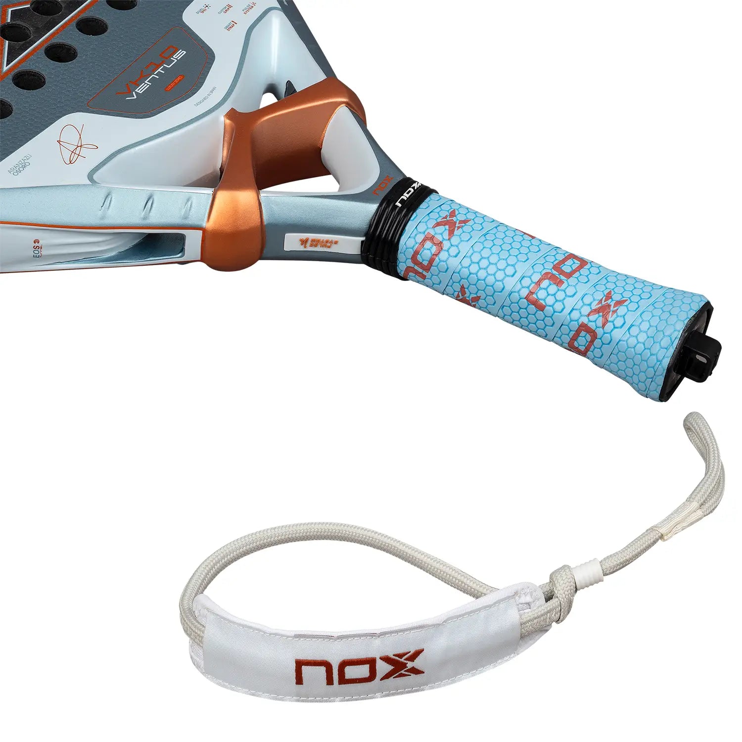 NOX VK10 raketės rankena su Smartstrap sistema