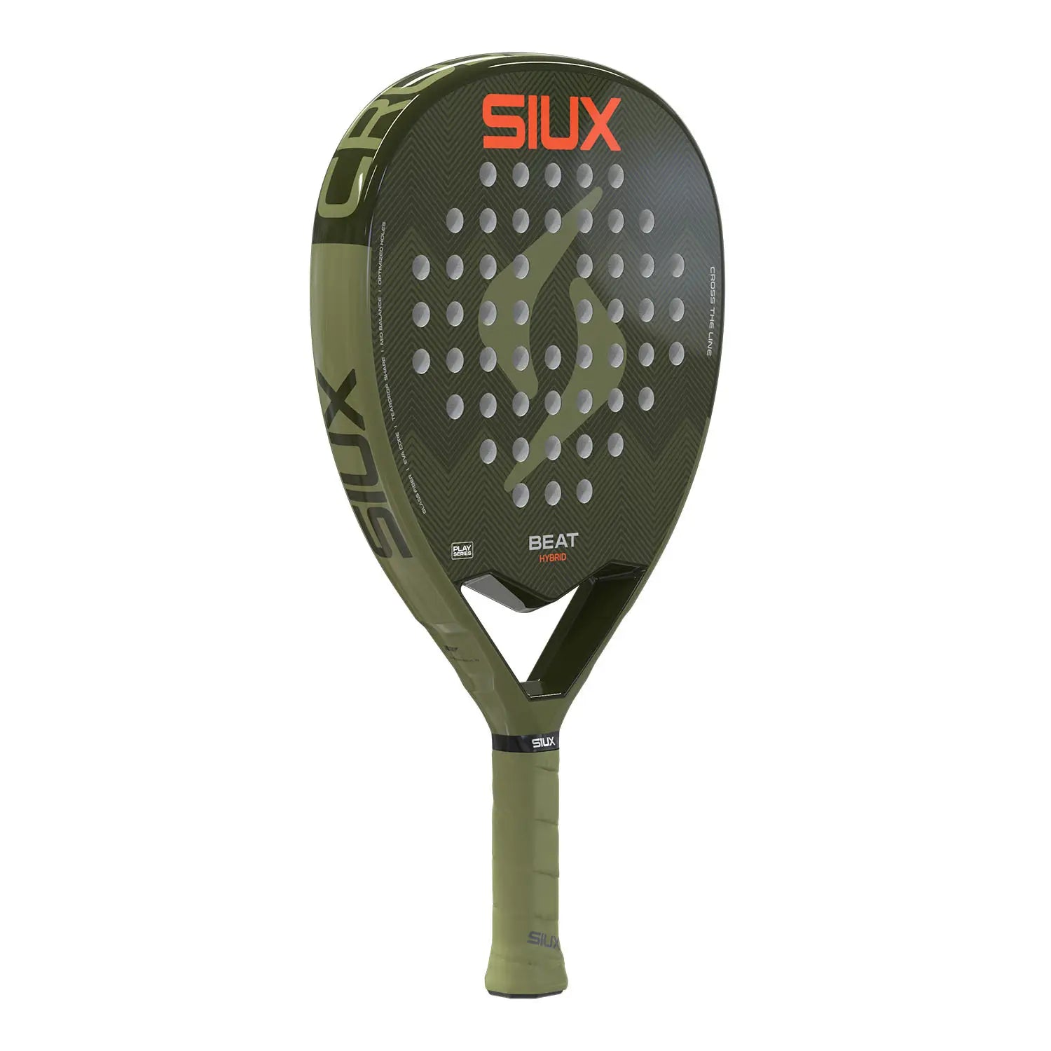 SIUX Beat Hybrid 3 padelio raketė iš priekio