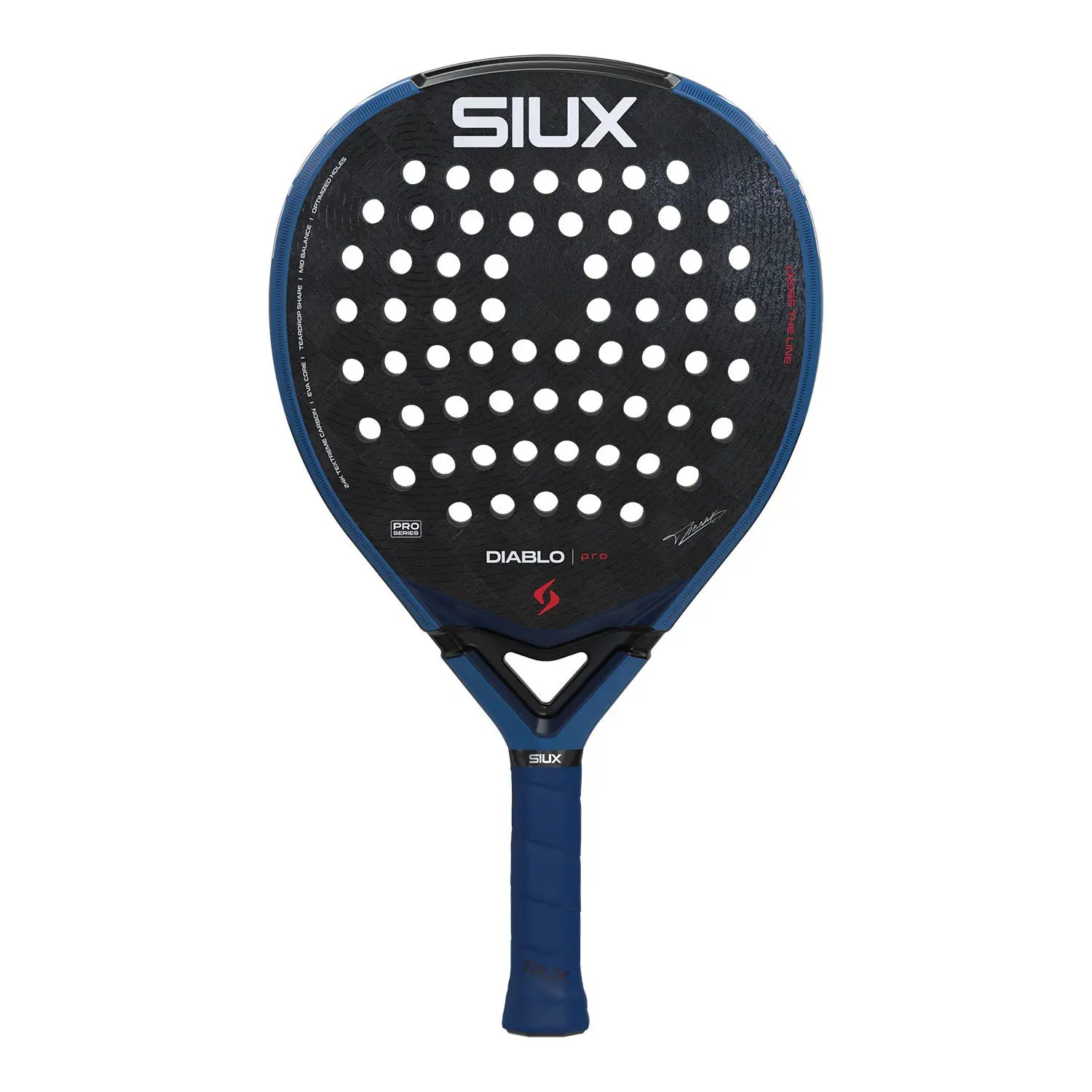 Siux Diablo Pro Royal Blue 2026 padelio raketė