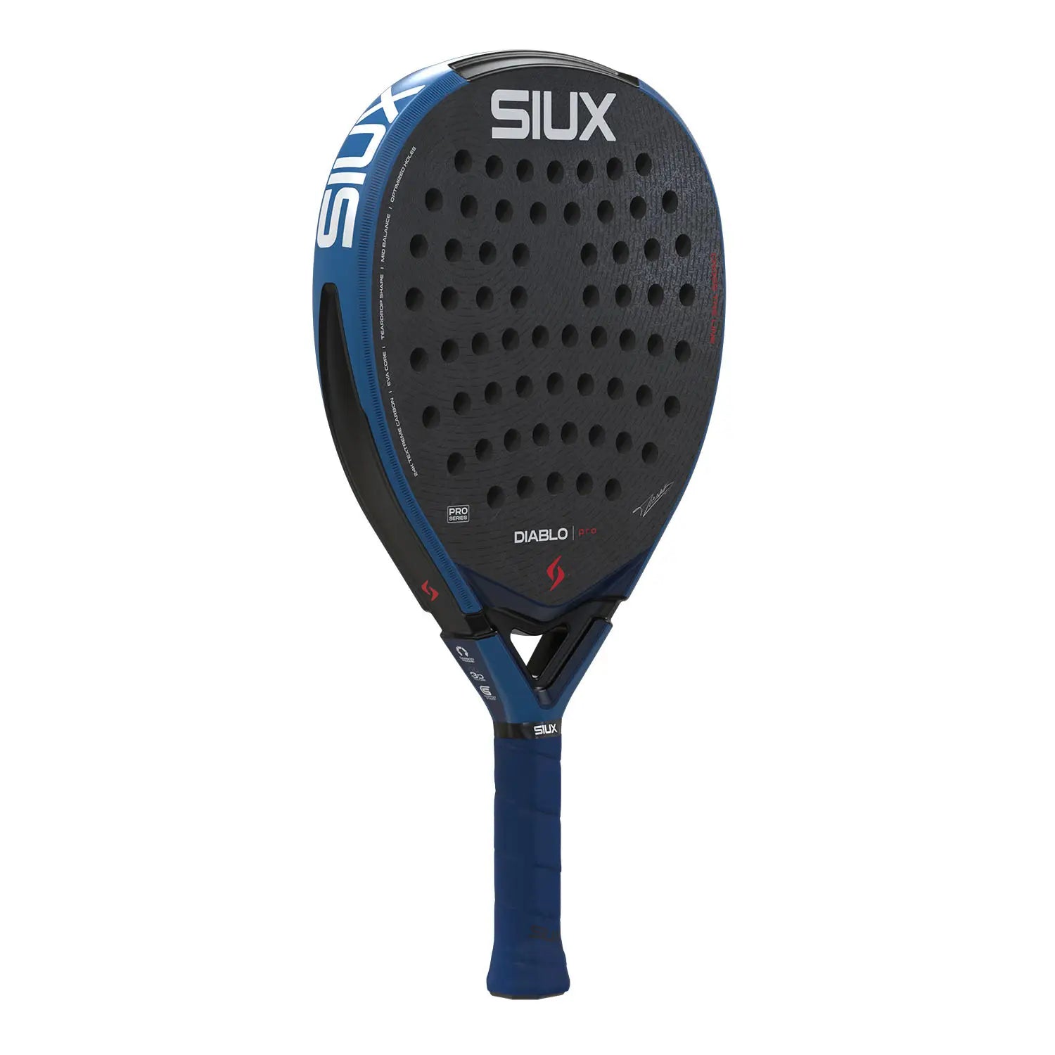 Siux Diablo Pro Royal Blue 2026 padel racket