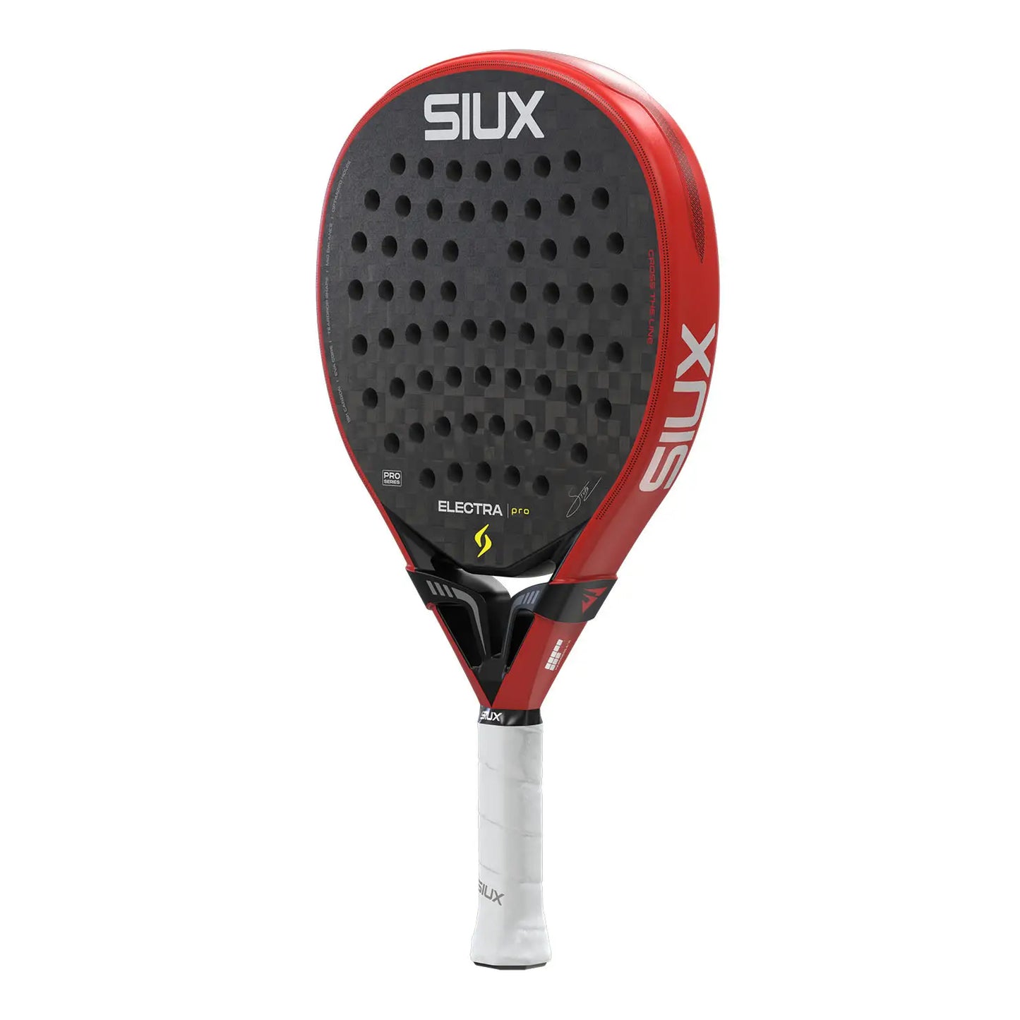SIUX Electra Pro Fire Red 2026 angled product shot for online store