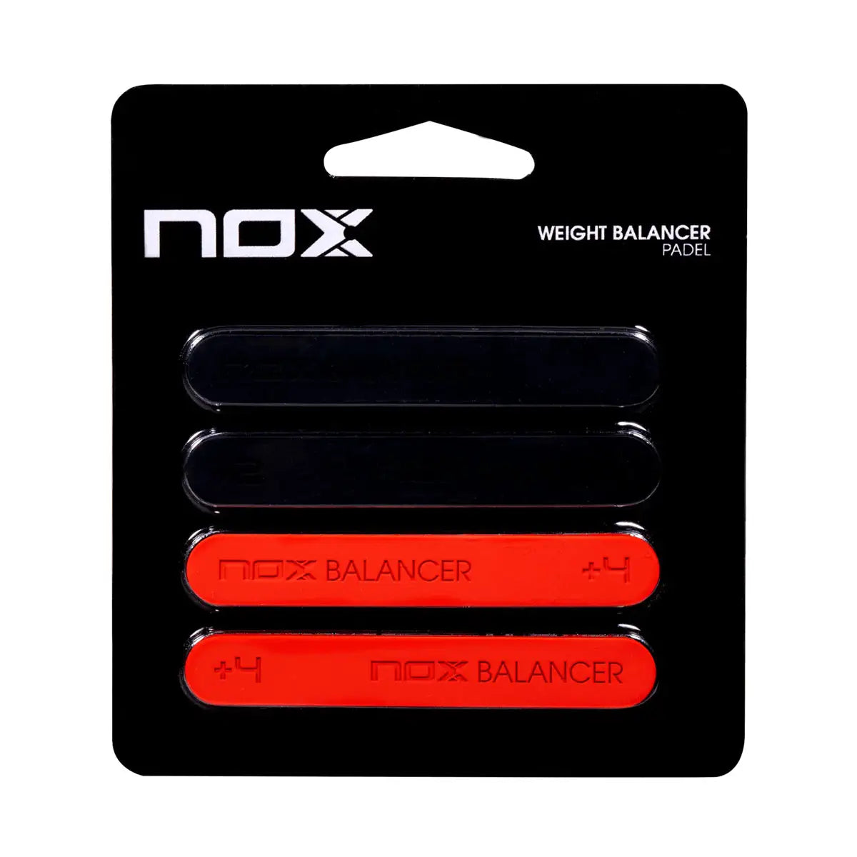 Nox Weight Balancer 2-4g svorio balansavimo plokštelės raketėms, 2 vnt. pakuotė