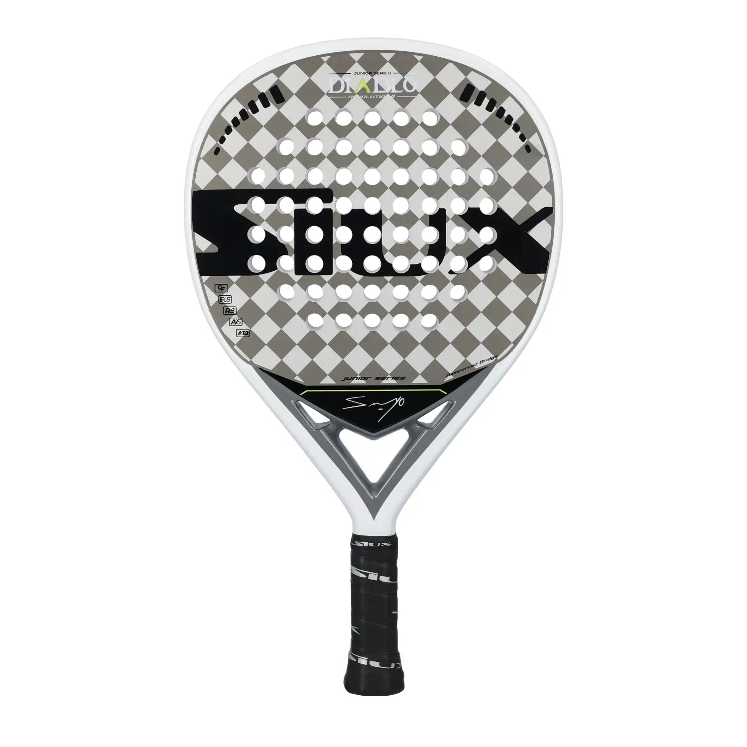 Siux Diablo Revolution 2 Junior padel racket vaikams kids padelio raketė
