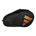 Adidas Carbon Control padel bag black gold padelio krepšys elegantiškas
