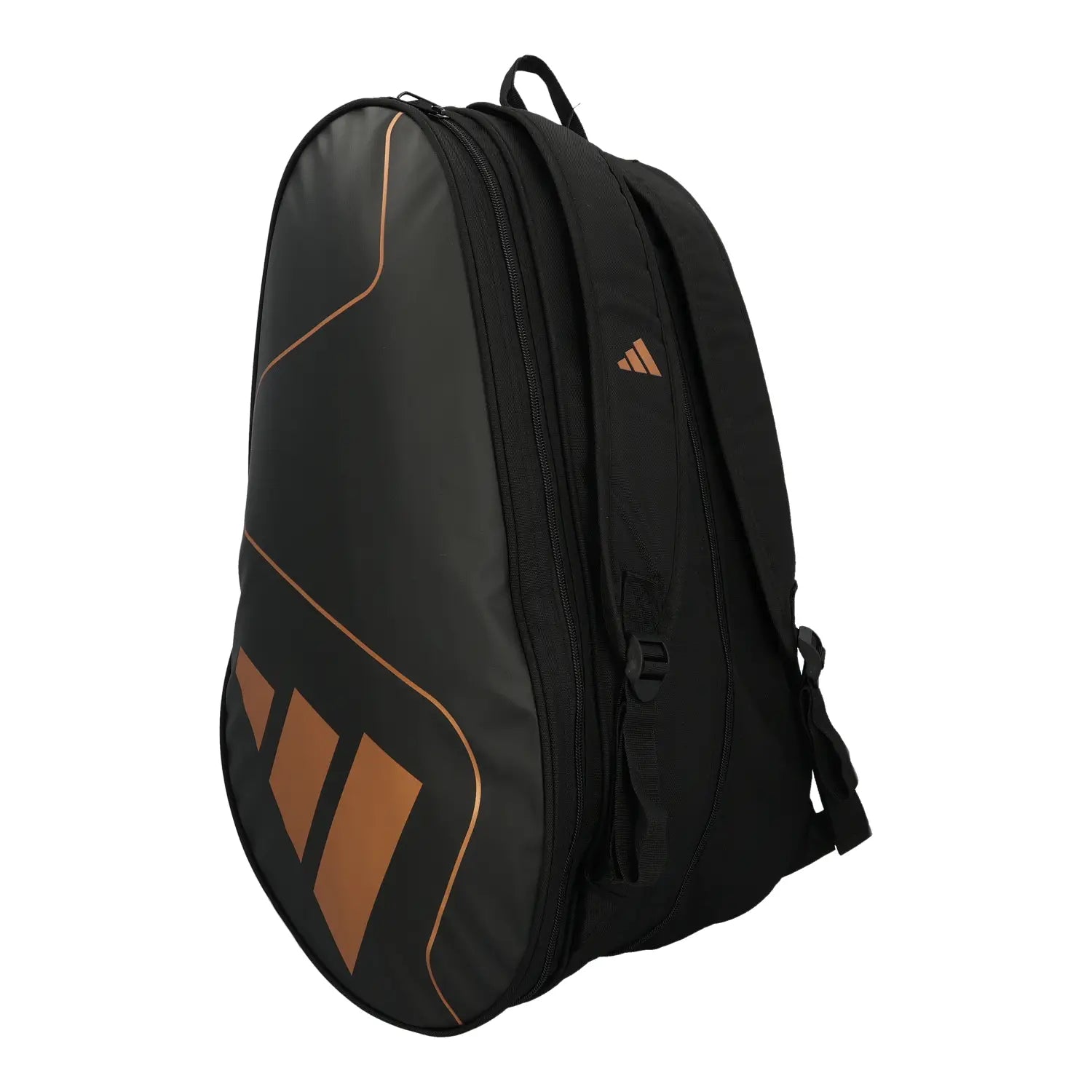 Adidas Carbon Control krepšys juoda aukso spalva 2 raketėms
