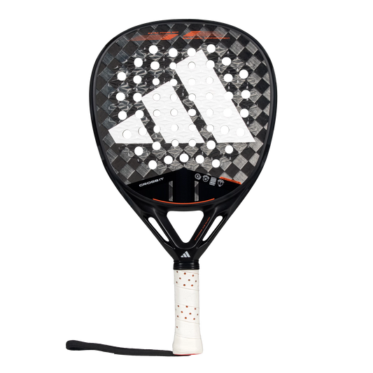 Adidas Cross IT 3.4 padel racket front view with diamond shape and dynamic design