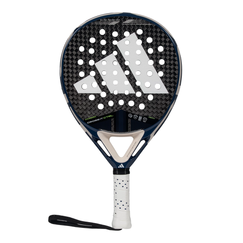 Adidas Cross IT Carbon CTRL 3.4 padel racket round apvali padelio raketė
