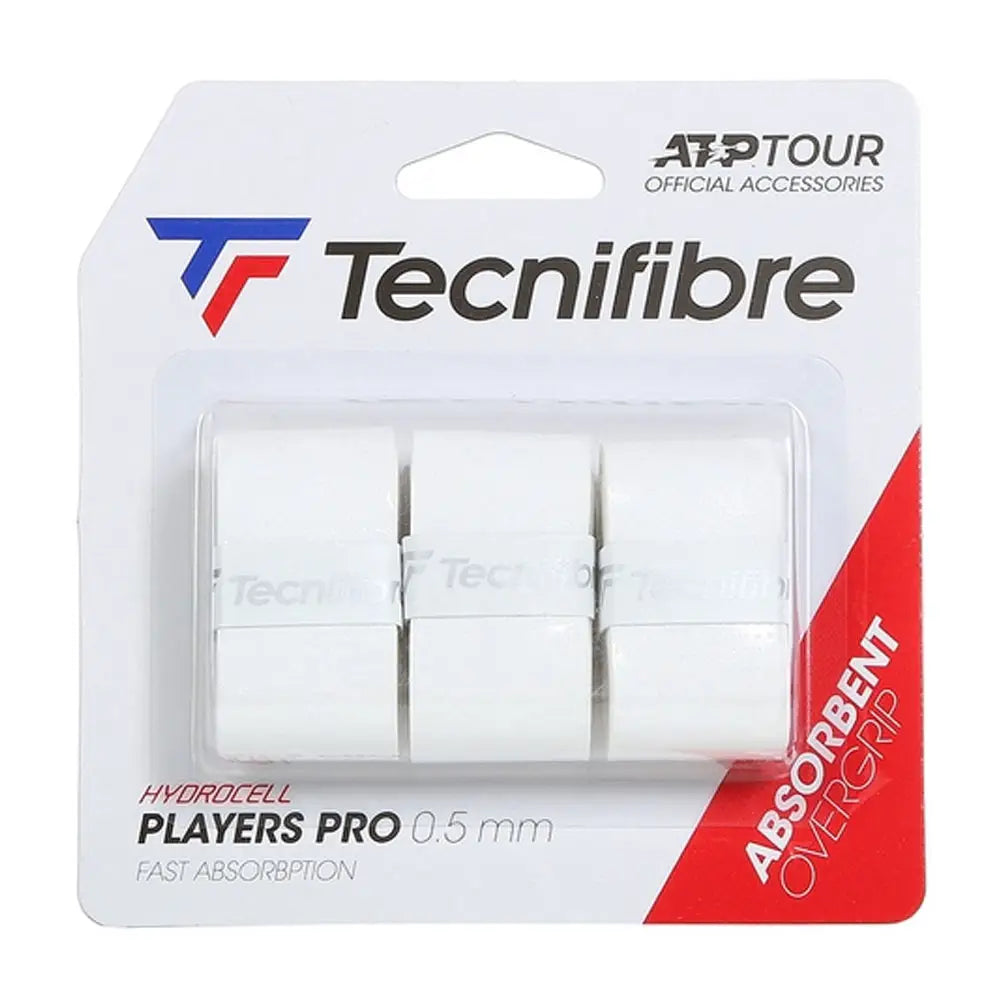 Tecnifibre Pro Feel overgrip 3 vnt white padelio apvijos profesionalios
