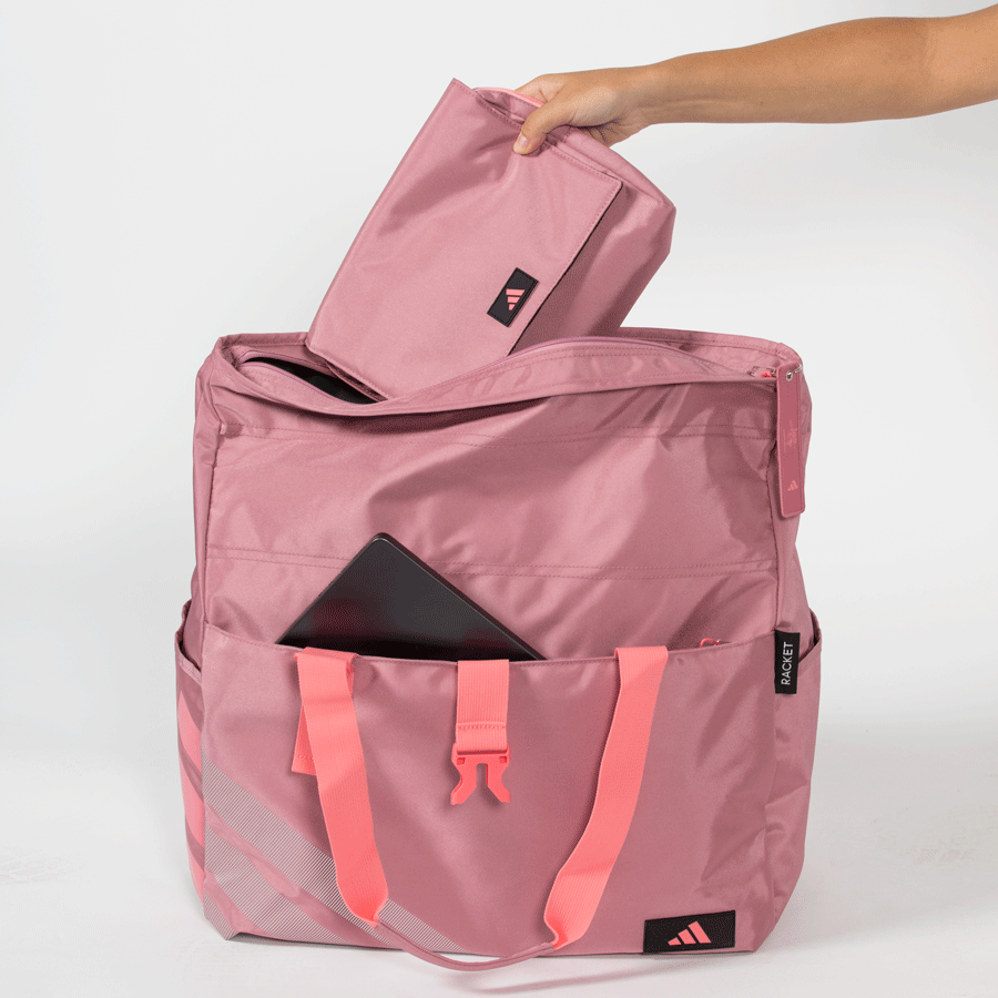 Adidas Accessory Bag 2026 Pink kosmetinė - lengvai telpa į krepšį ar kuprinę